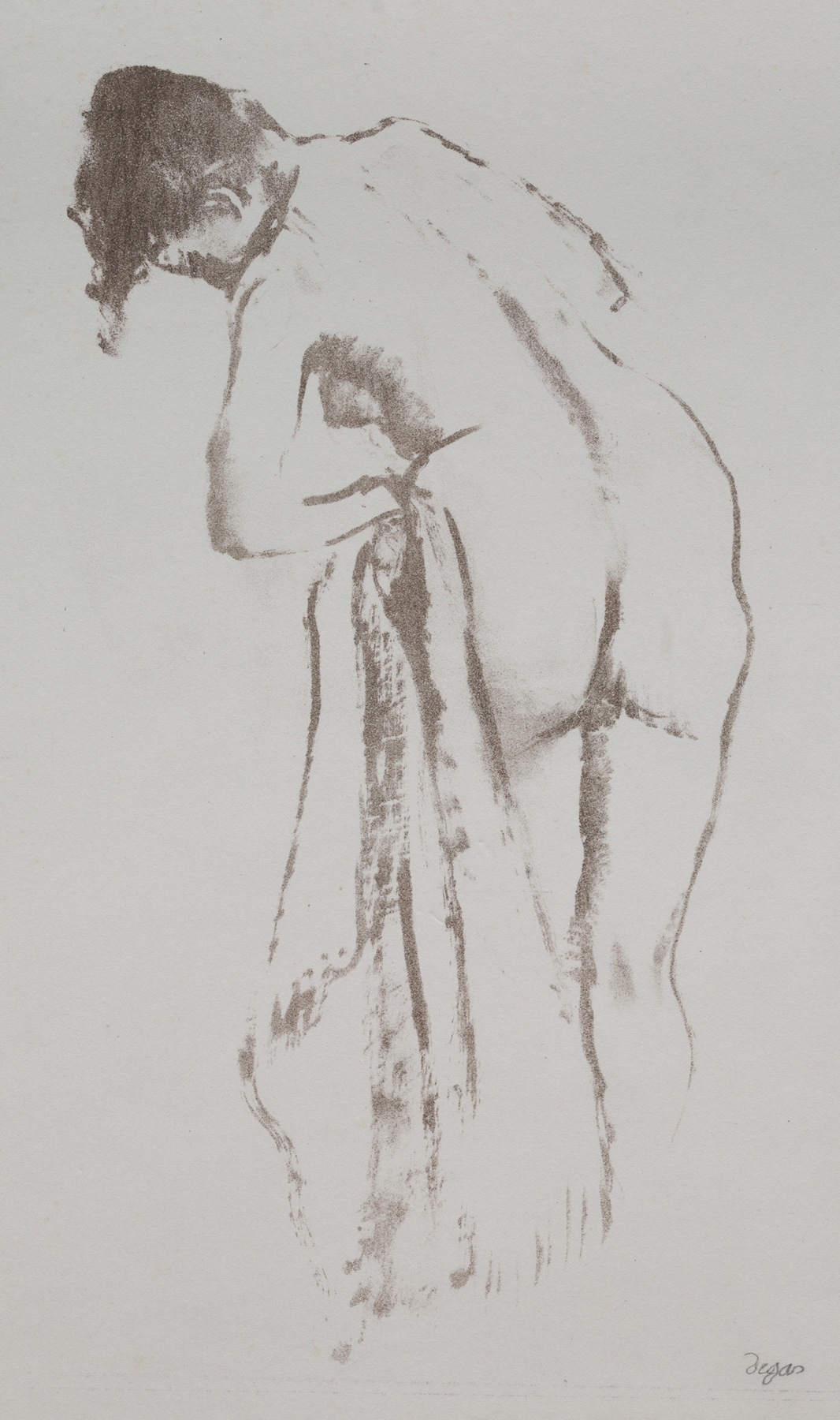 Nude Woman with Towel, Standing (1891-92)