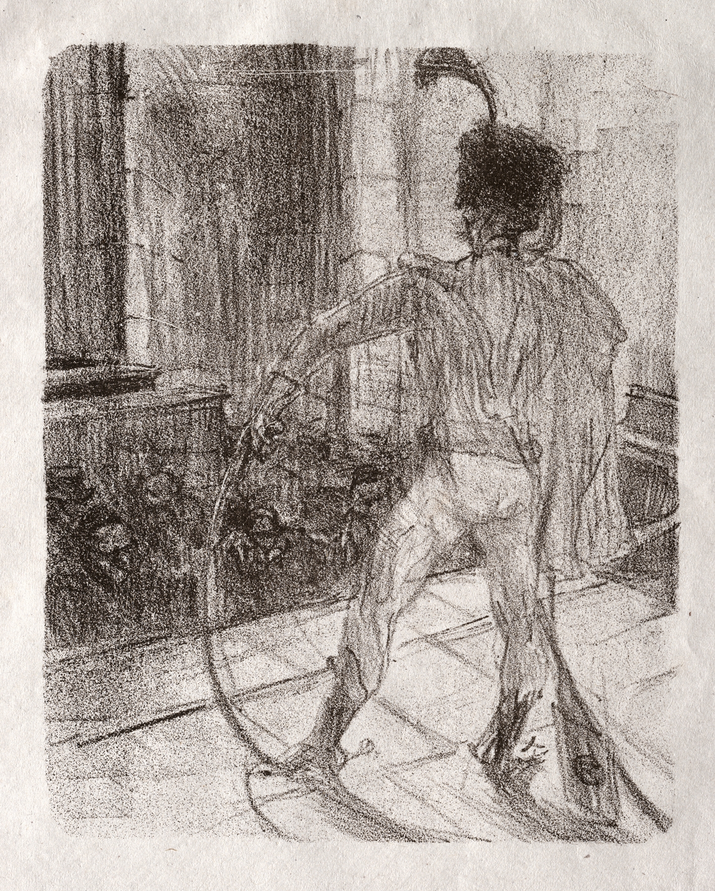 Au pied du Sinaï: Schlomé Fuss à la Synagogue (1898)
