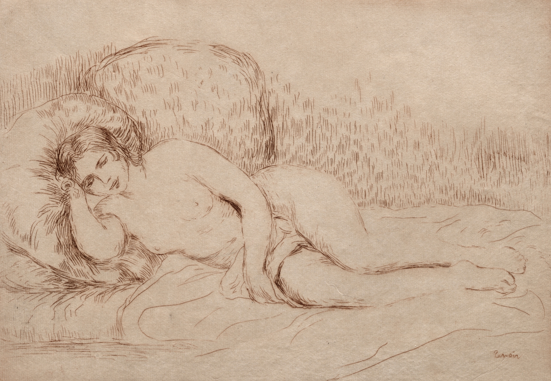 Femme nue couchée (1906)