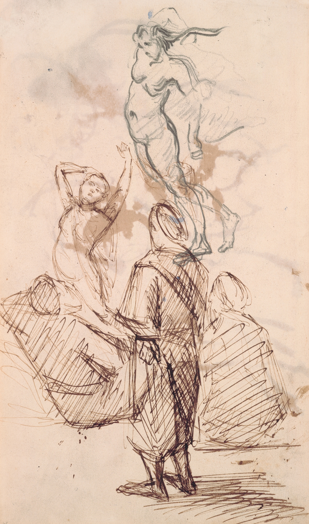 Sheet of Studies (1871-1876)