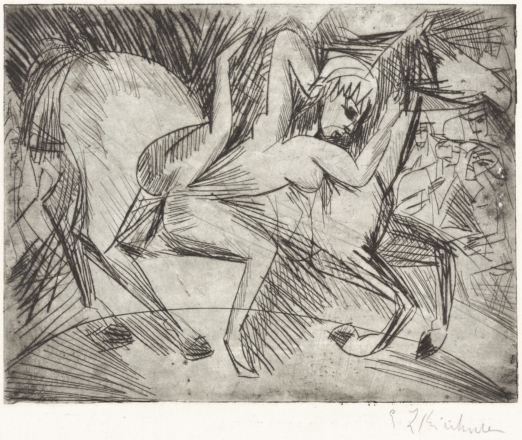 Acrobat on a Horse (Voltigeuse zu Pferd) (1913)