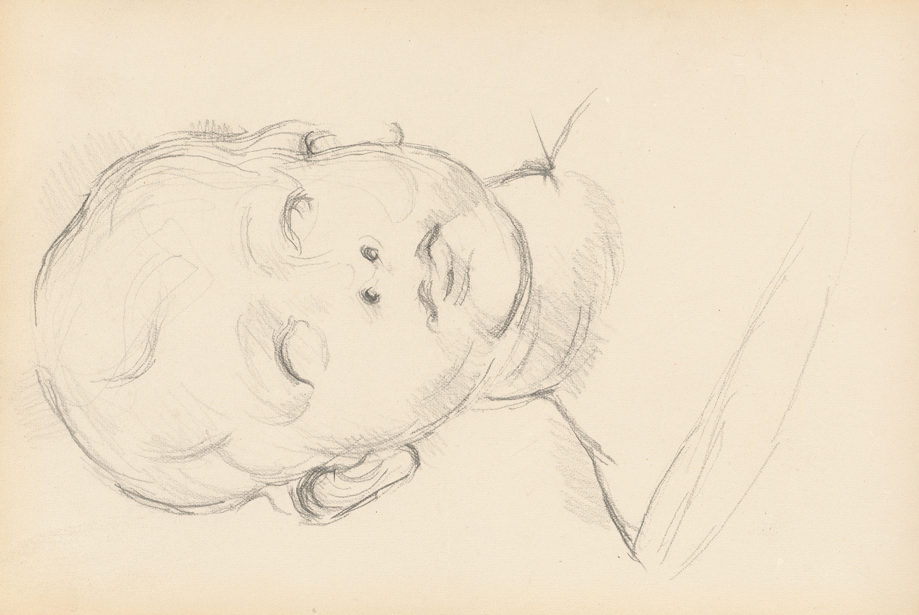 Study of Desiderio da Settignano’s ‘Bust of a Child’ (c. 1895)