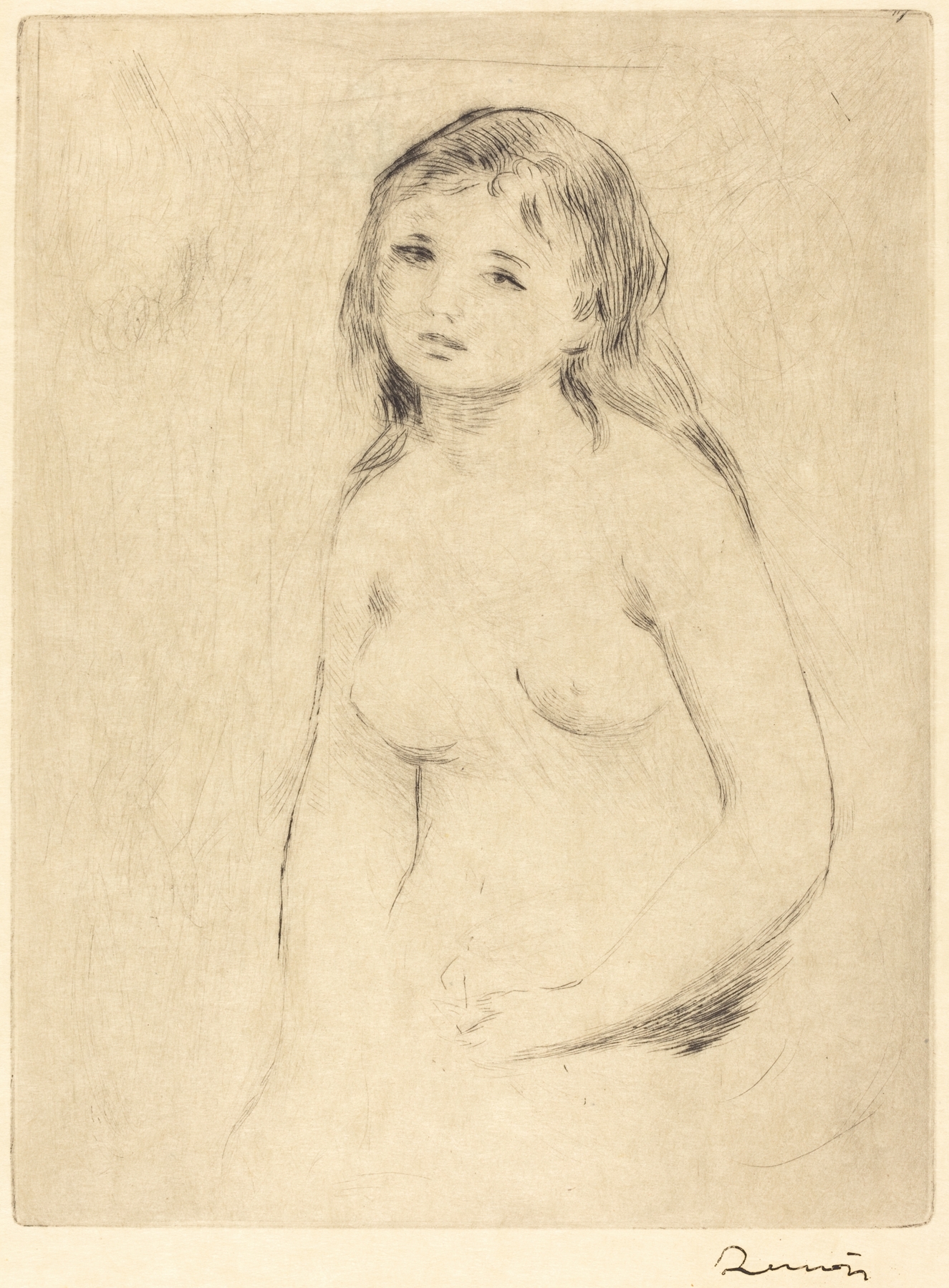 Study for a Bather (Etude pour une baigneuse)