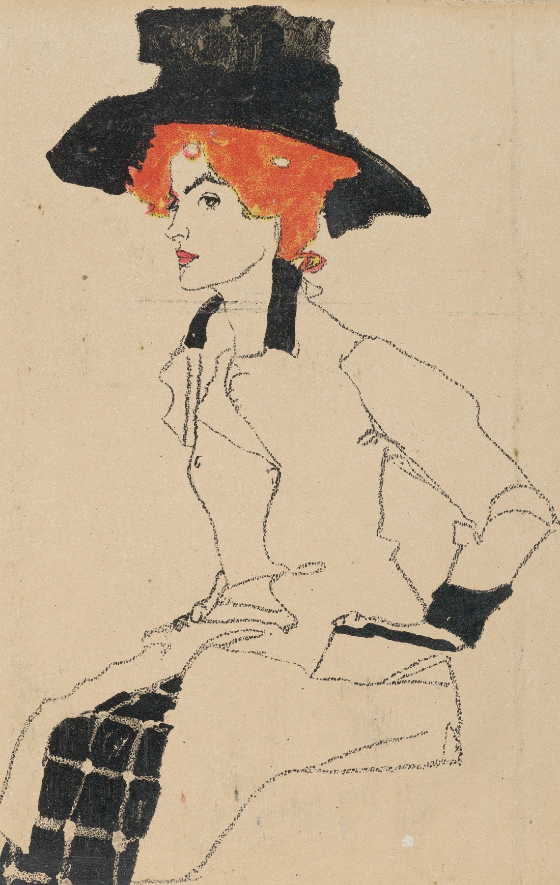 Portrait of a Woman. (1910)