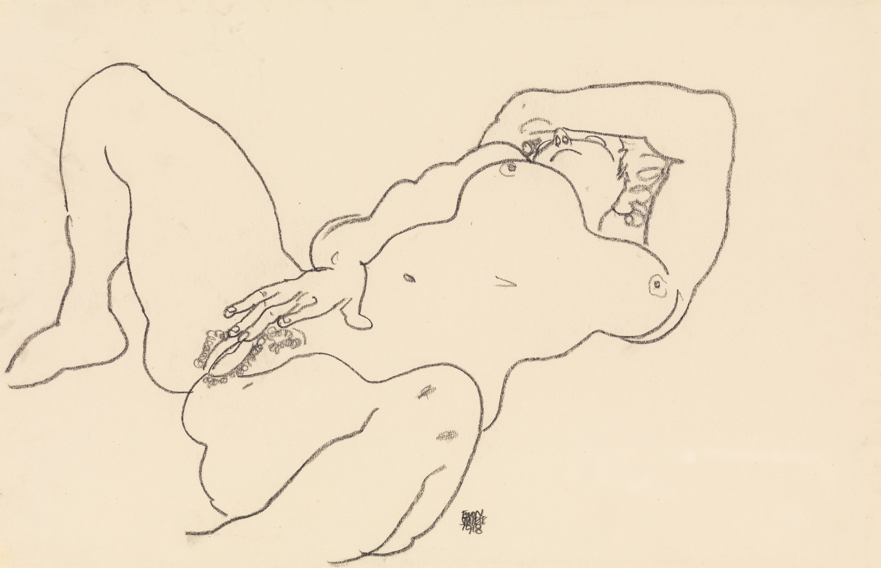 Reclining Nude (1918)