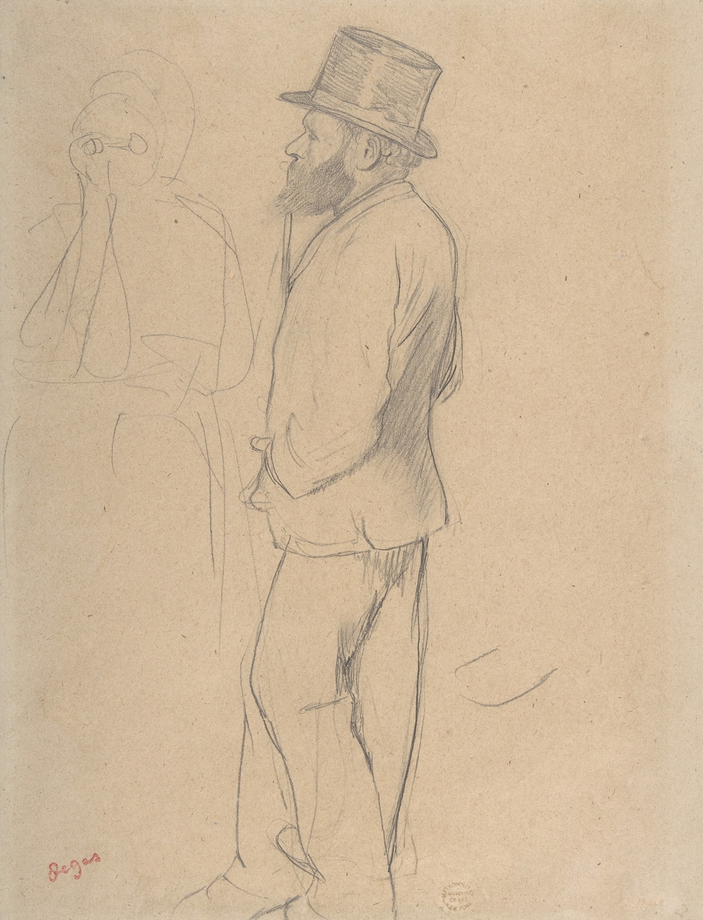 Edouard Manet at the Races (ca. 1865)
