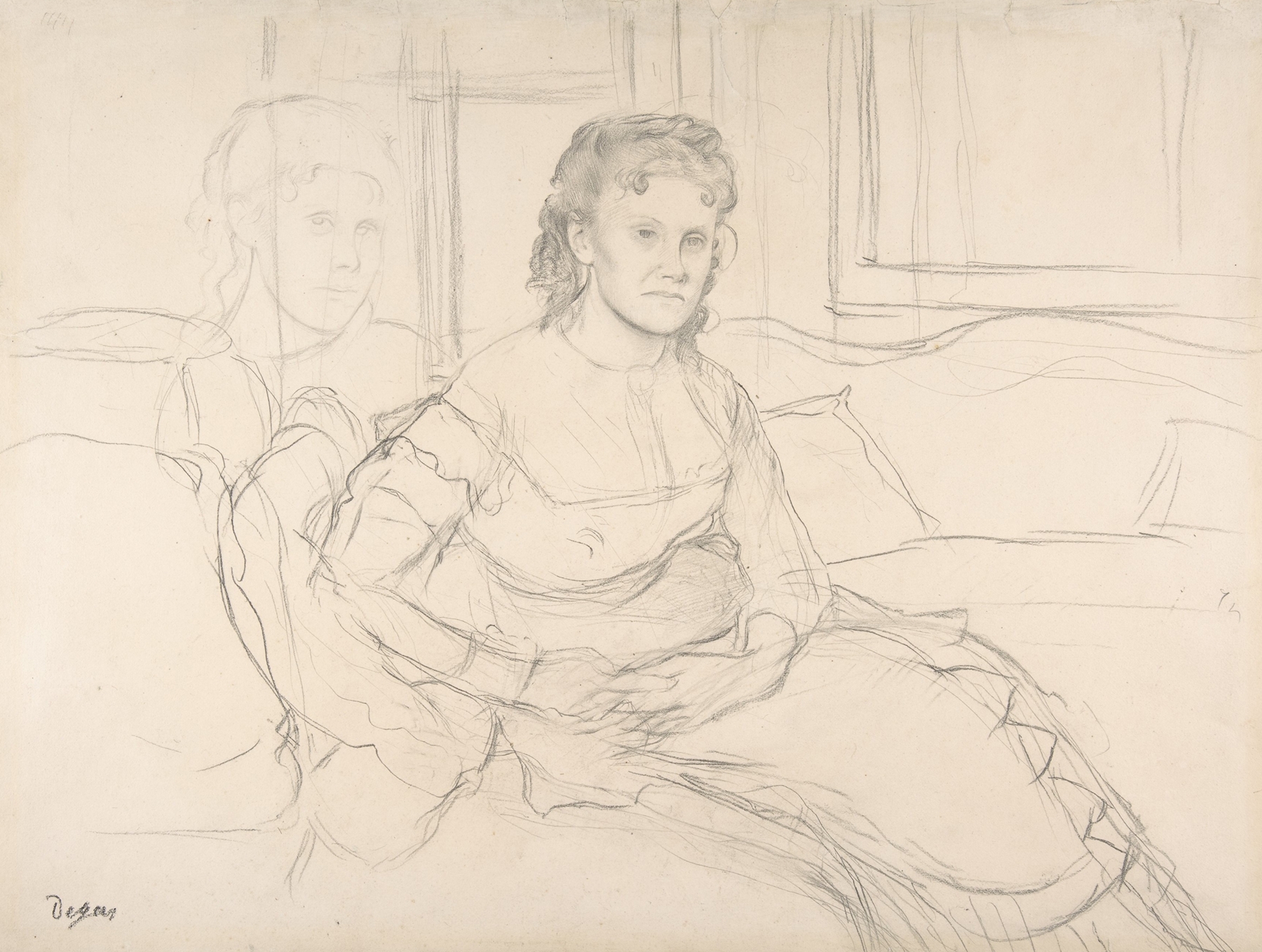 Study for Mme Théodore Gobillard (1869)
