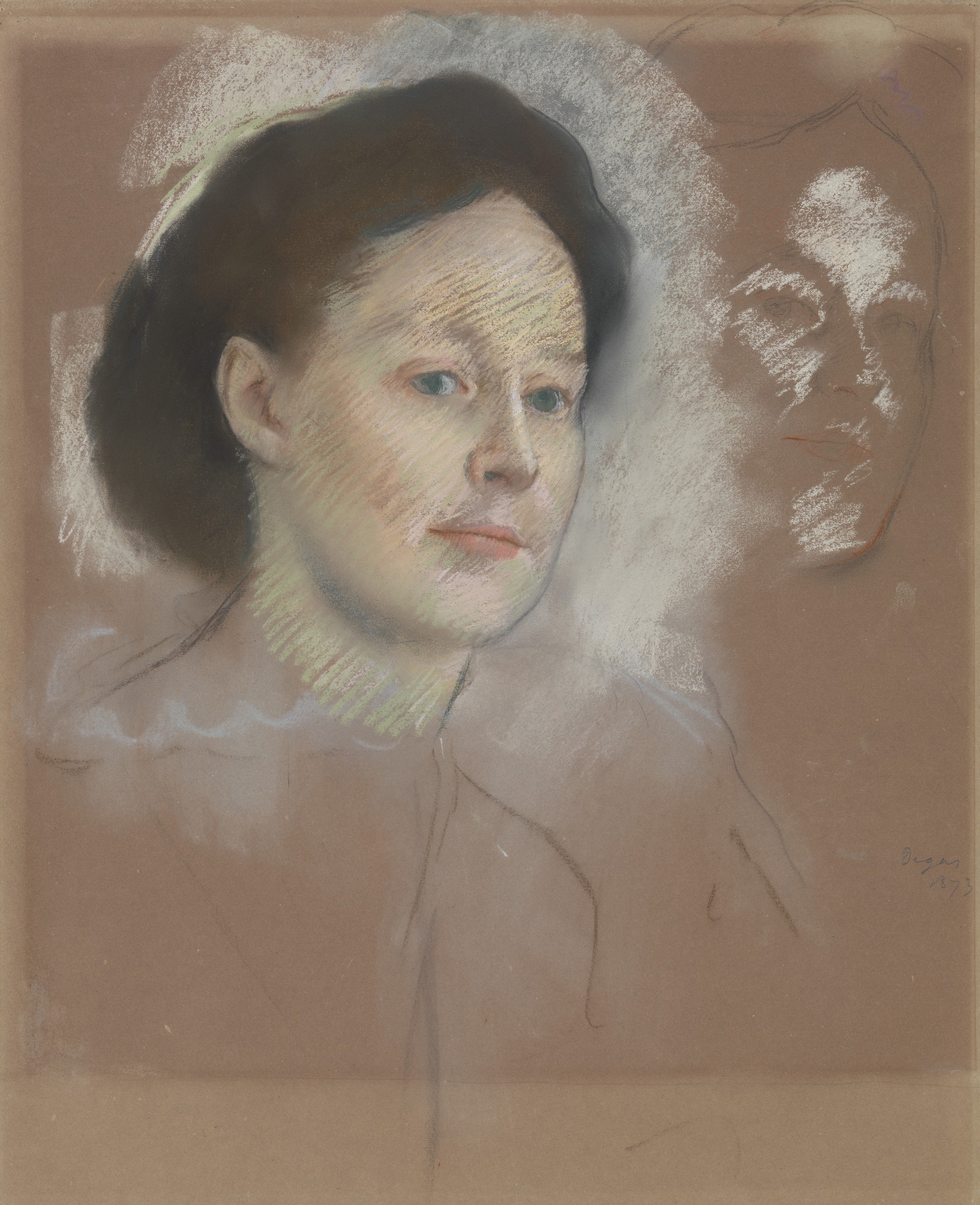 The Artist’s Cousin, Probably Mrs. William Bell (Mathilde Musson, 1841–1878) (1873)