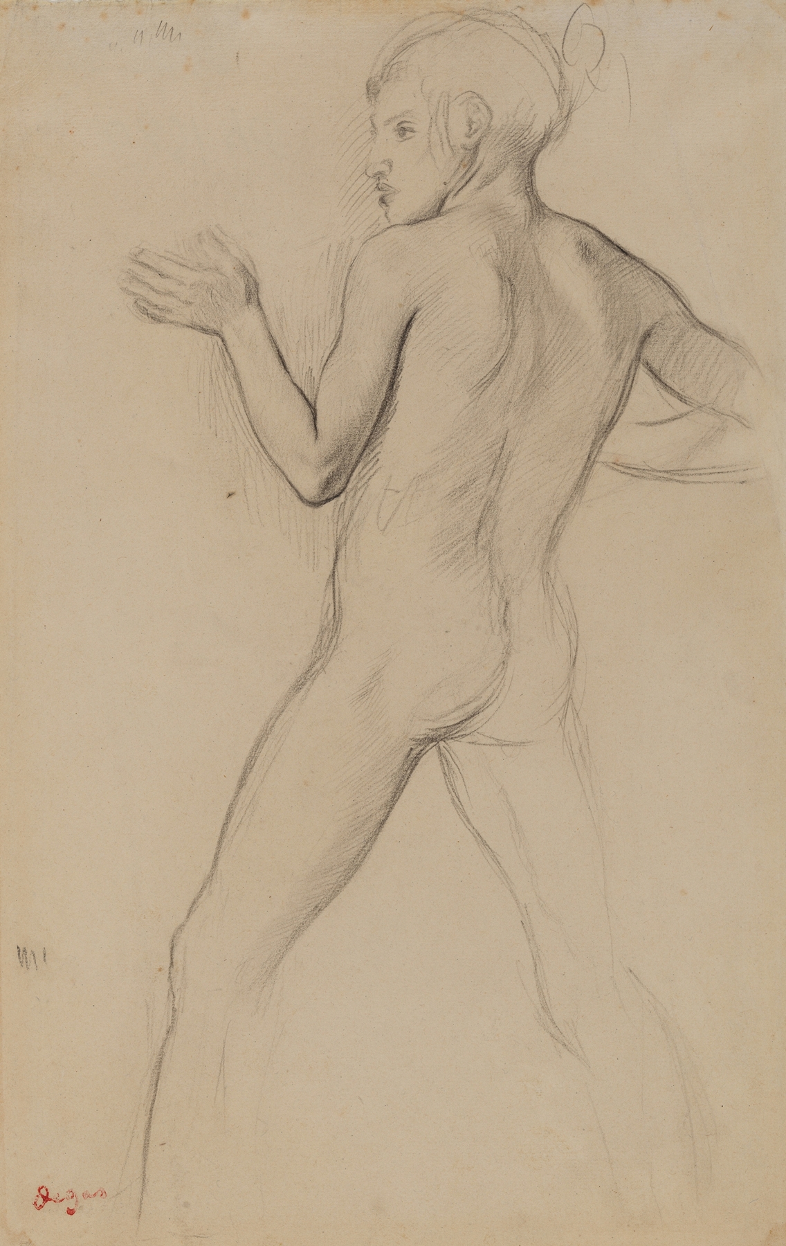 Youth in an Attitude of Defense (1859–60)