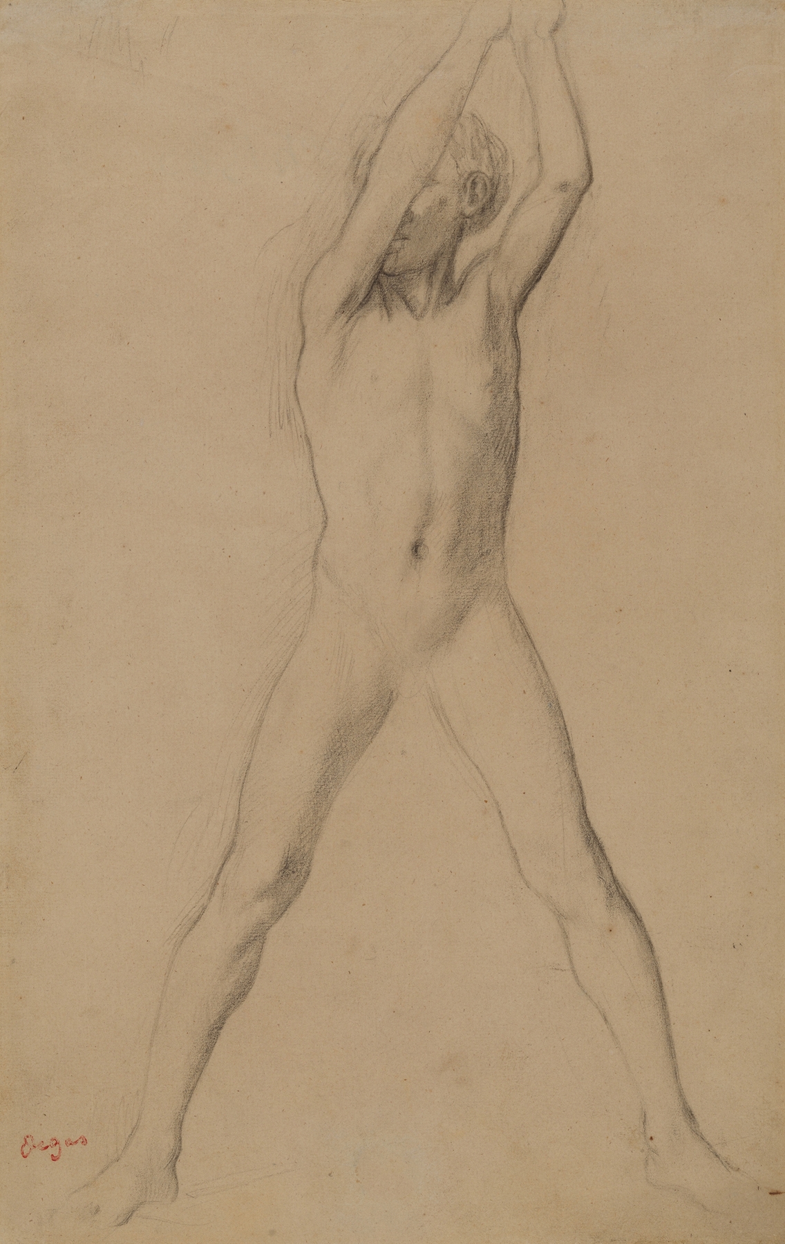 Youth with Arms Upraised (1859–60)