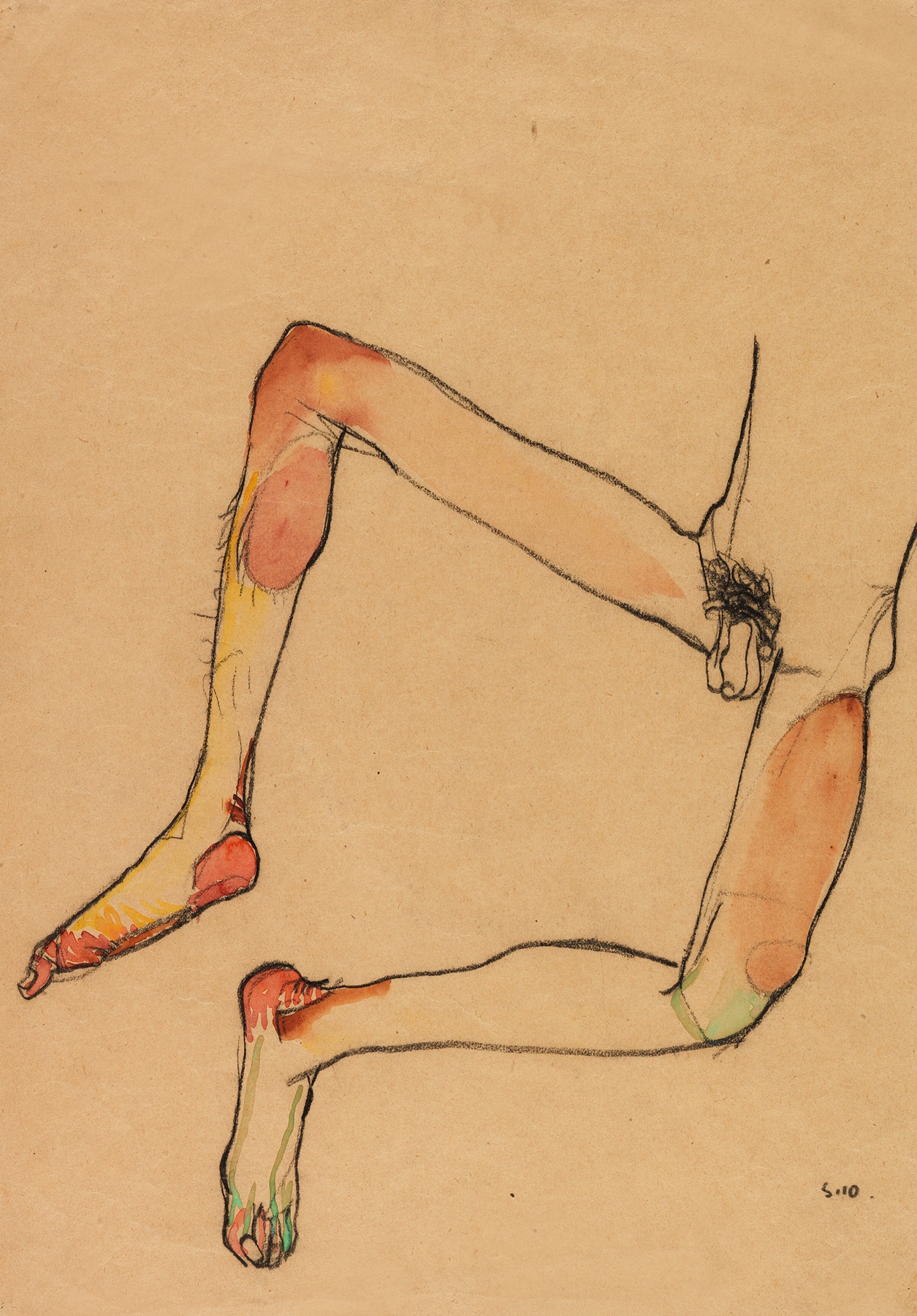 Männlicher Unterleibstorso (1910)