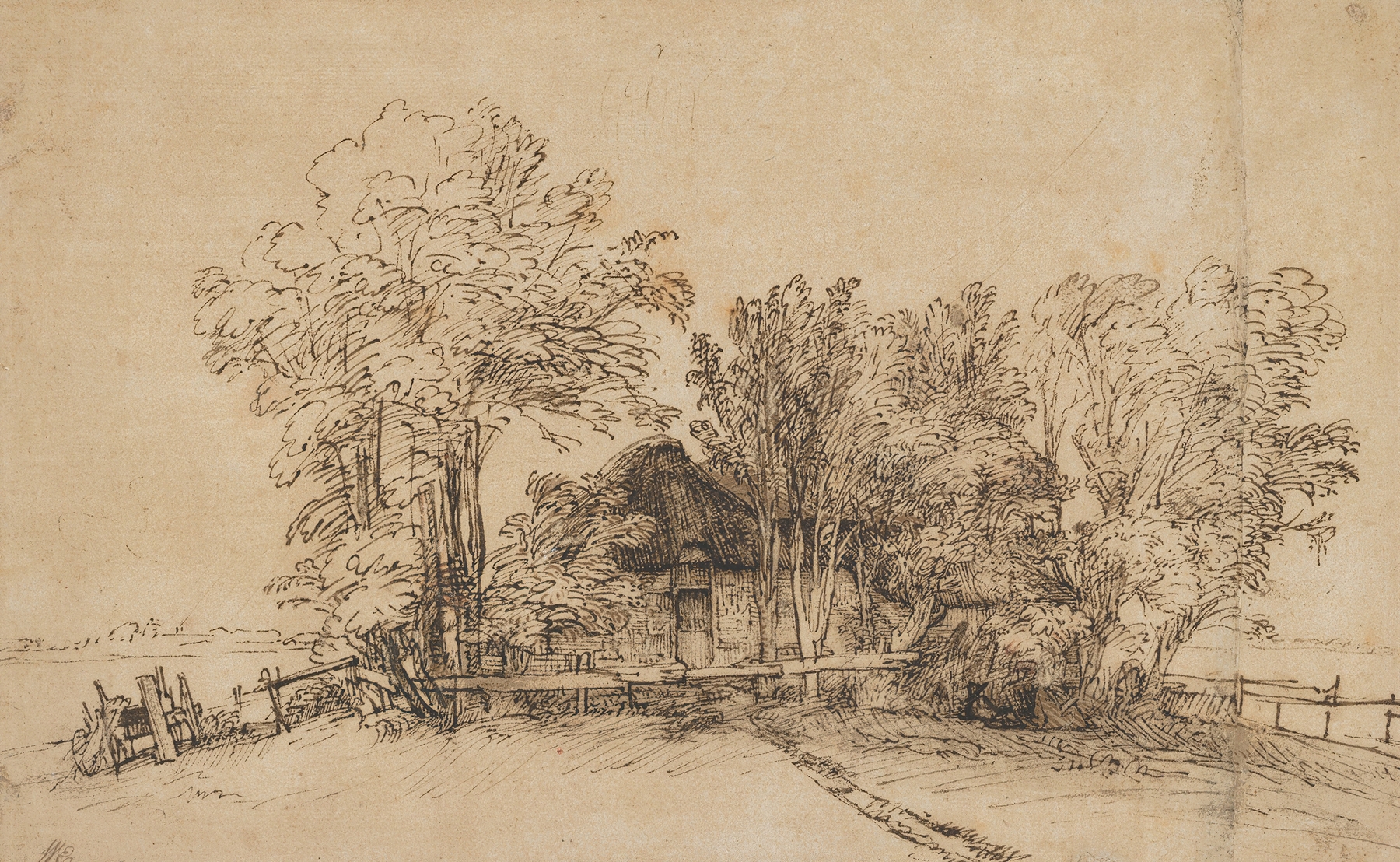 Cottage among Trees (ca. 1650)