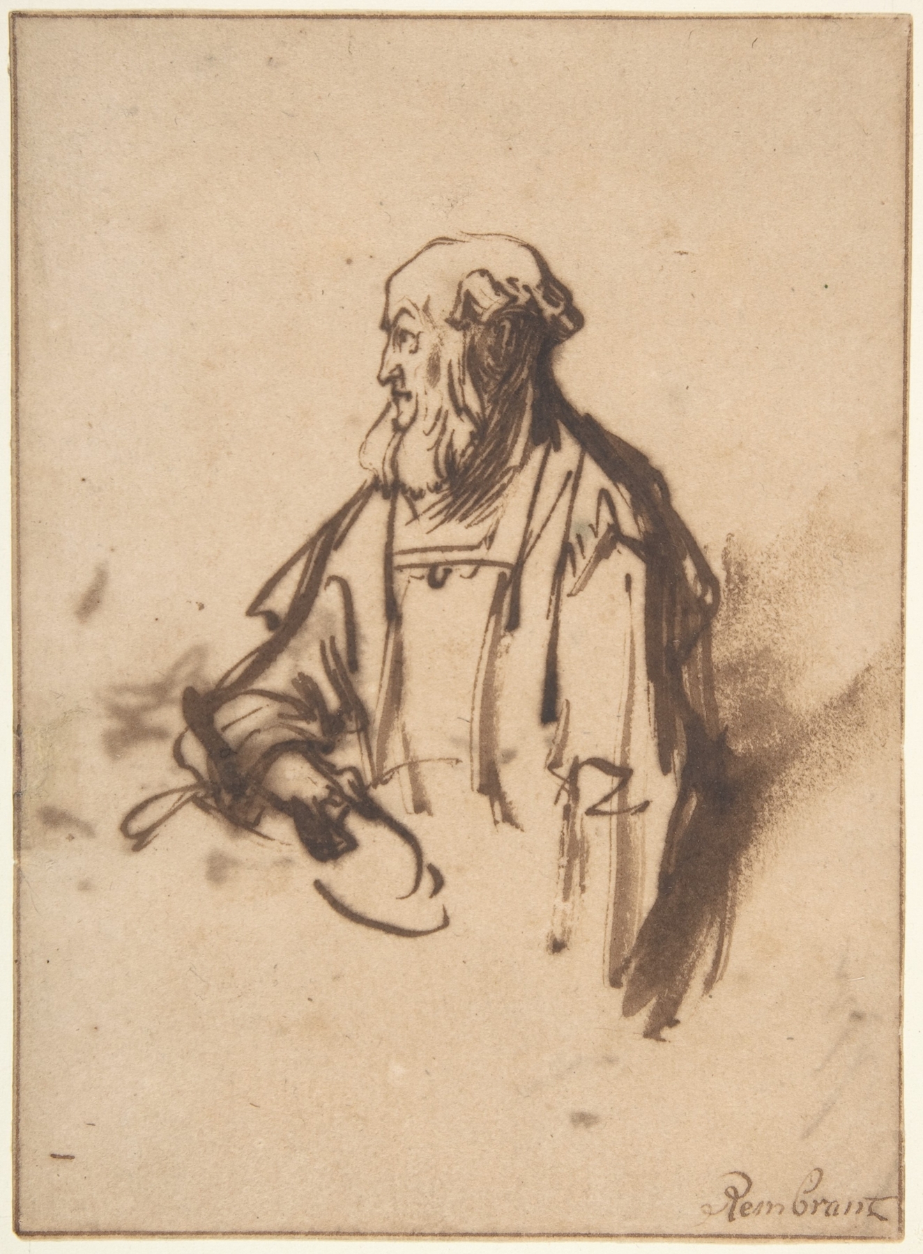 Old Man in Profile (1620–69)