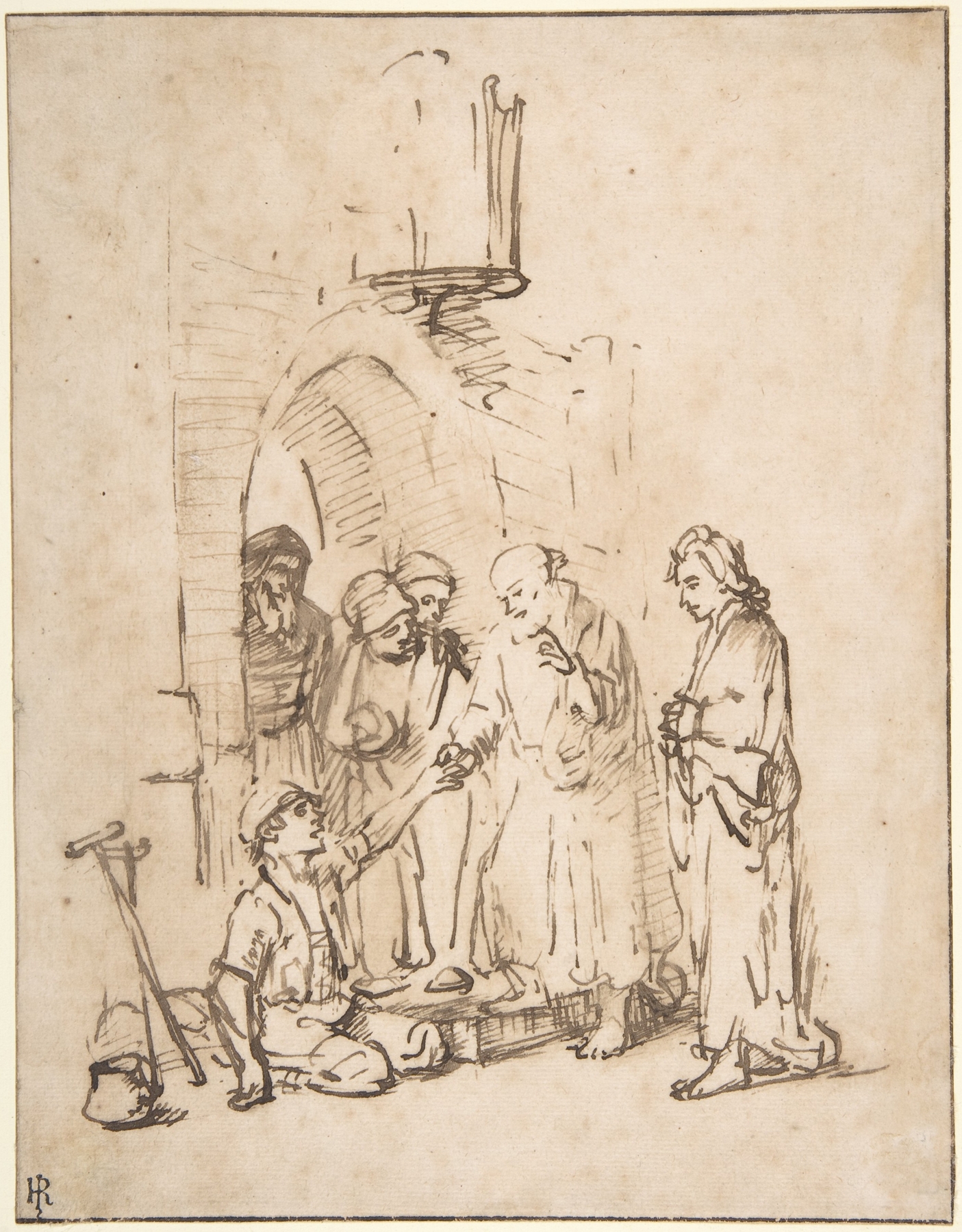 St. Peter and St John Healing the Paralytic (1606–69)