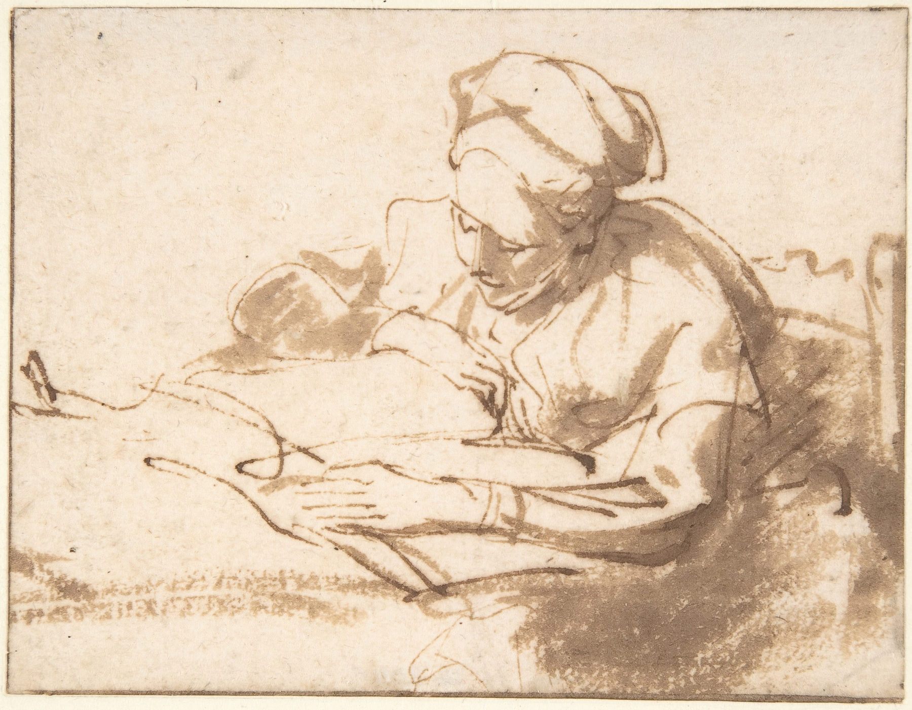 Woman Reading (1606–69)