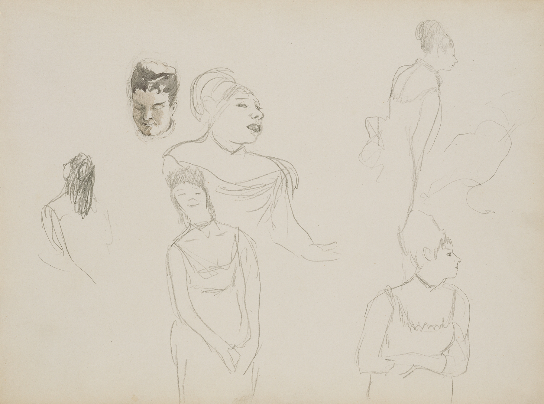 Sketches of Café Singers (1877)
