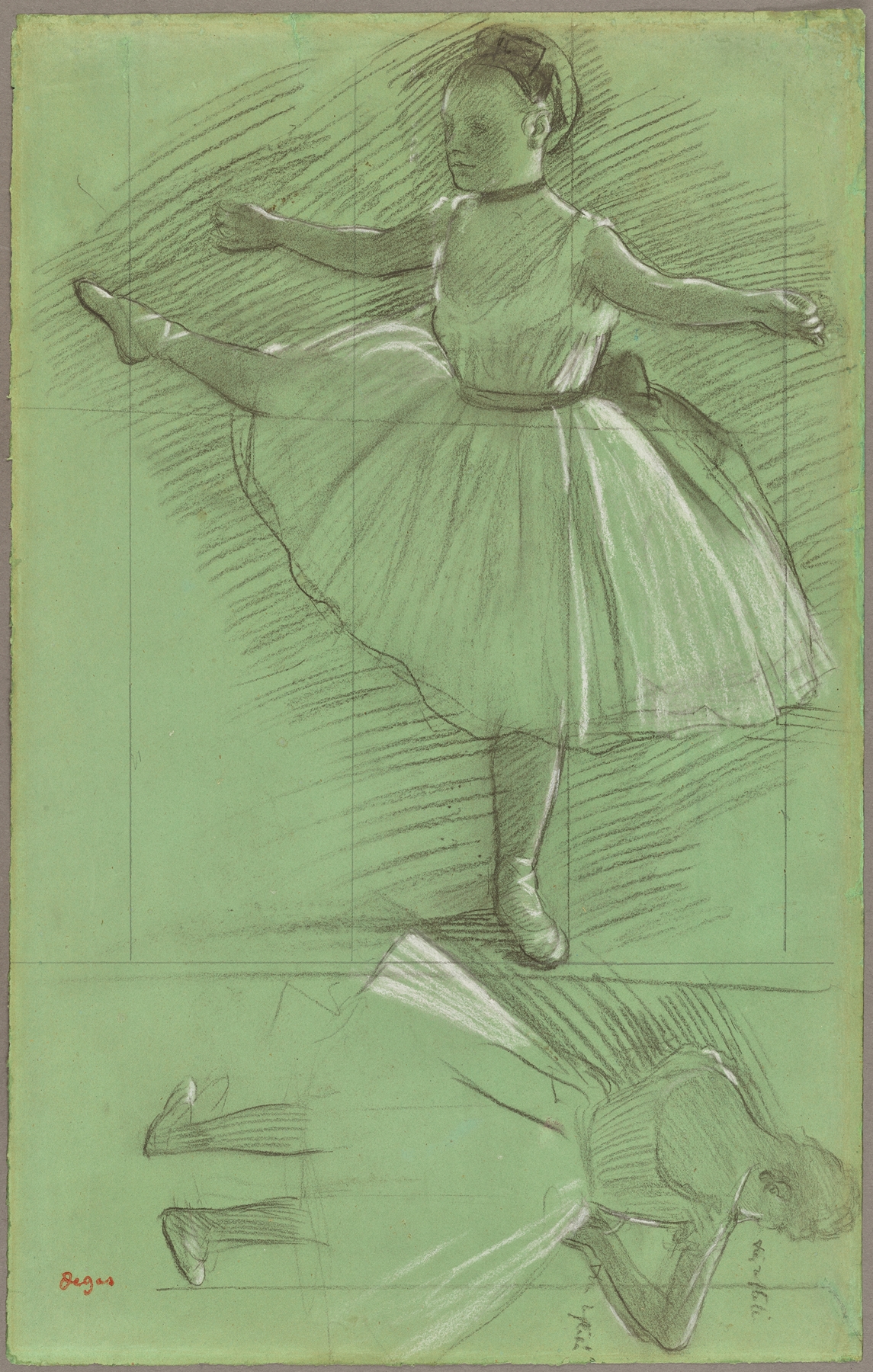 Two Studies of Dancers (1873)