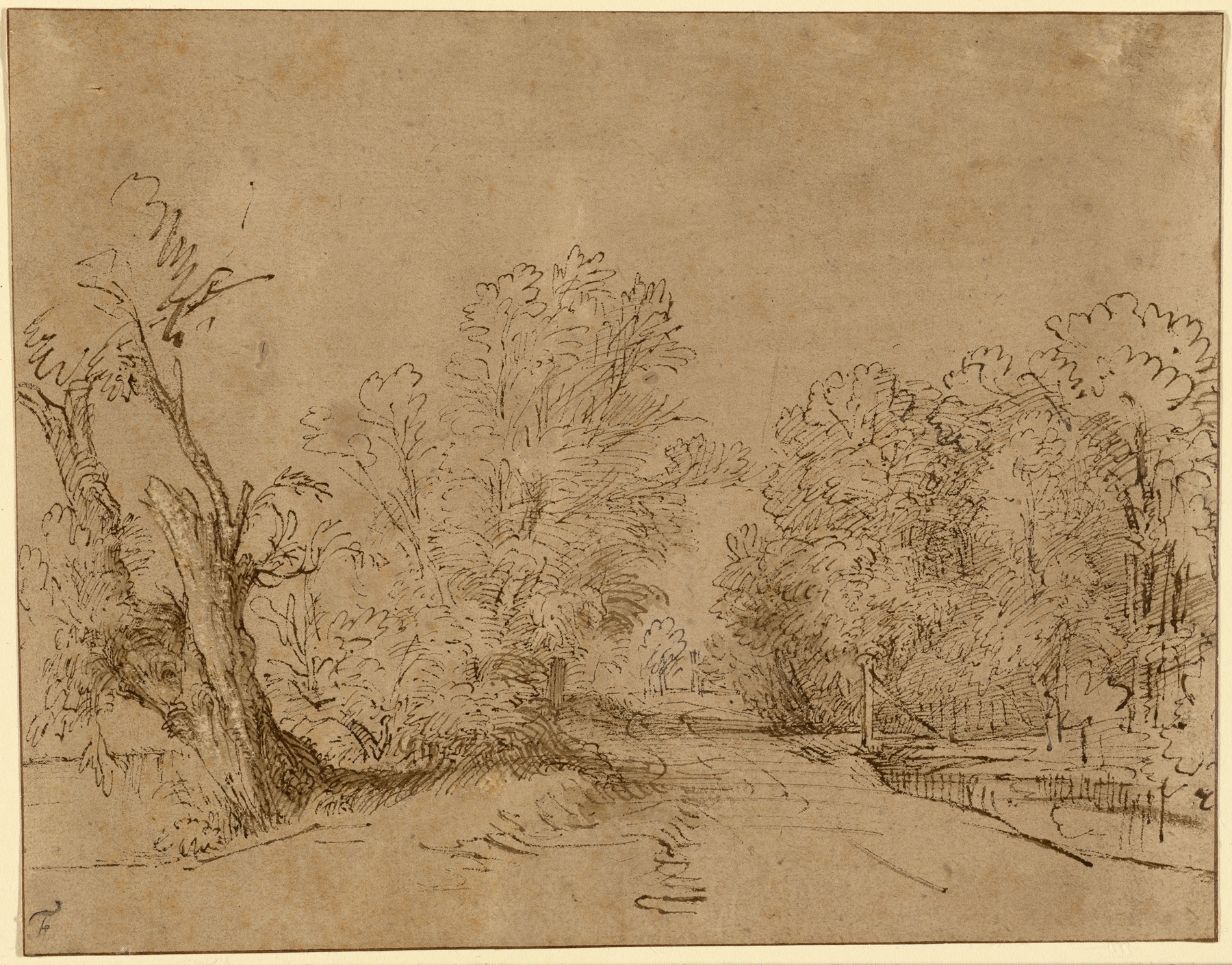 A Wooded Road (1650)