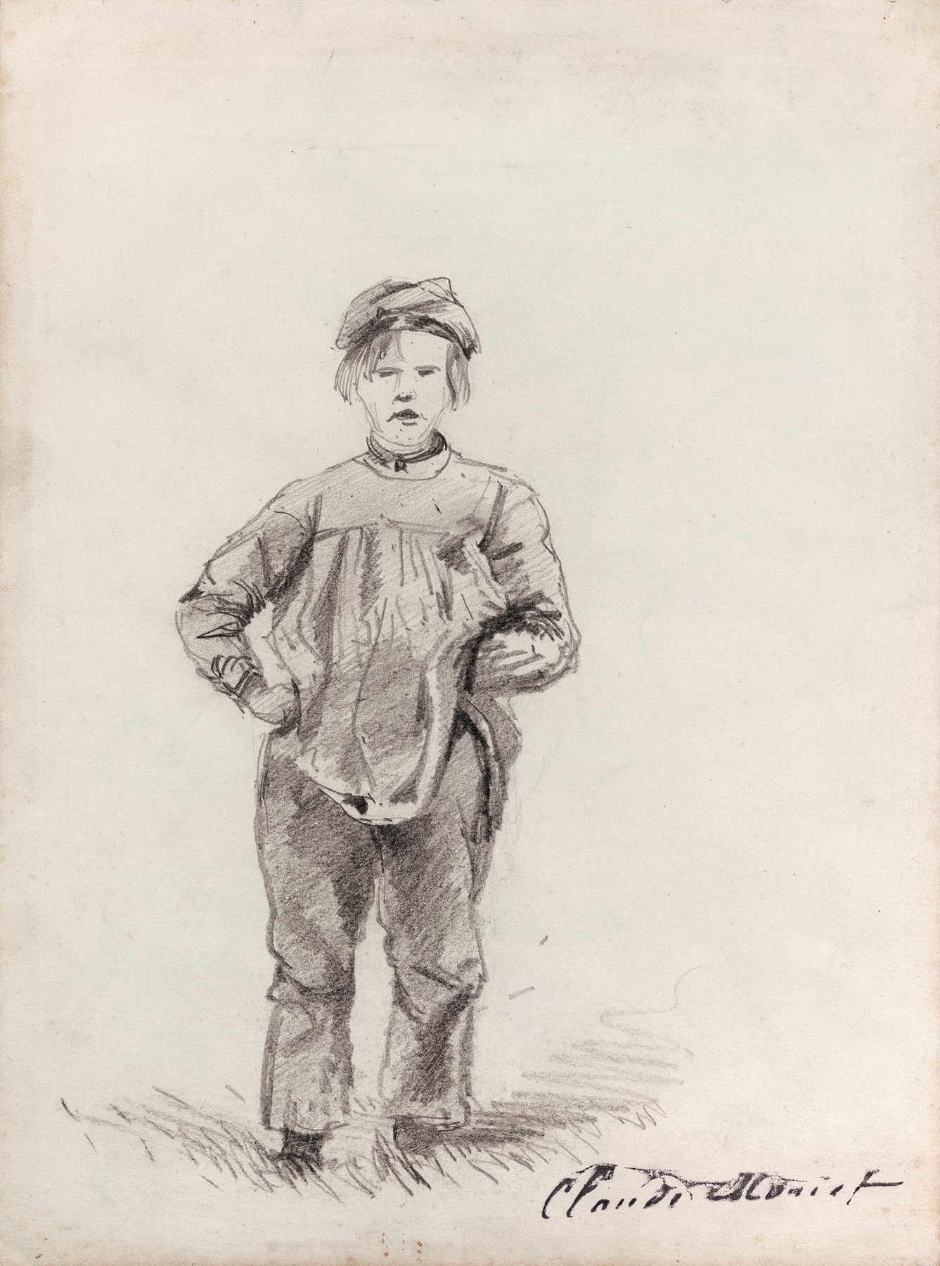 Boy in the Country (1857)
