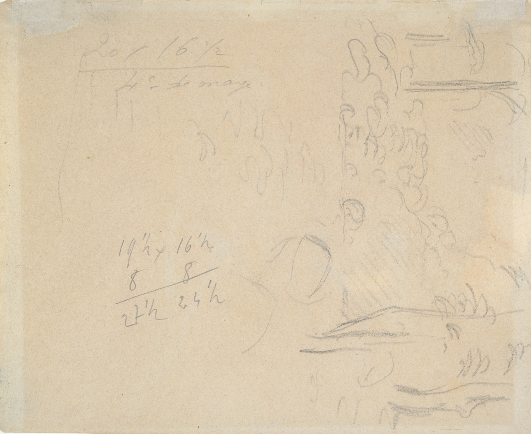 Female Figure Seated in a Landscape (mid to late 19th century)