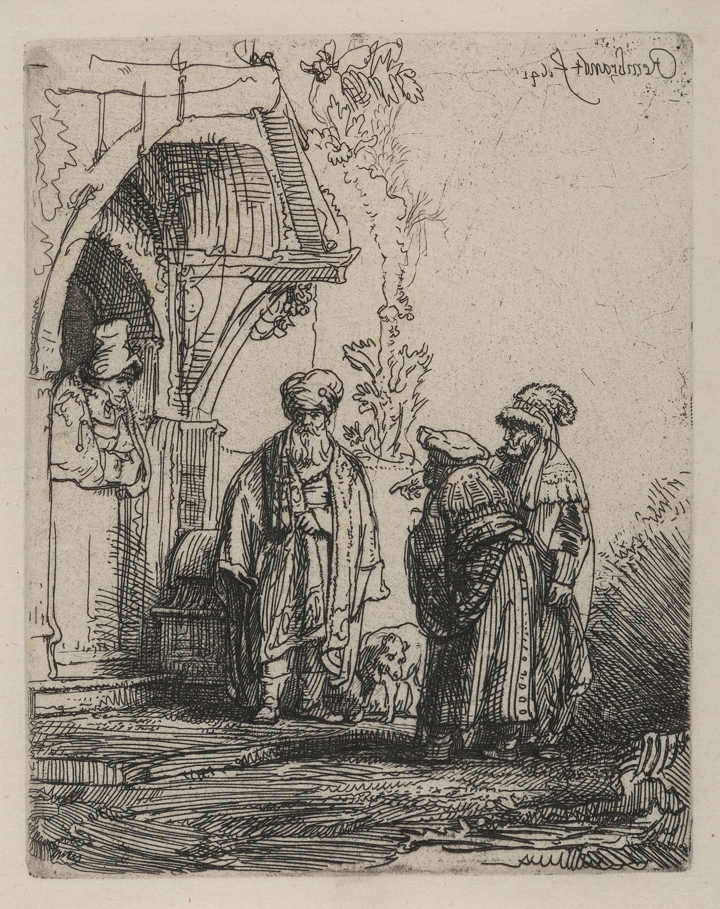 Three oriental figures (1641)