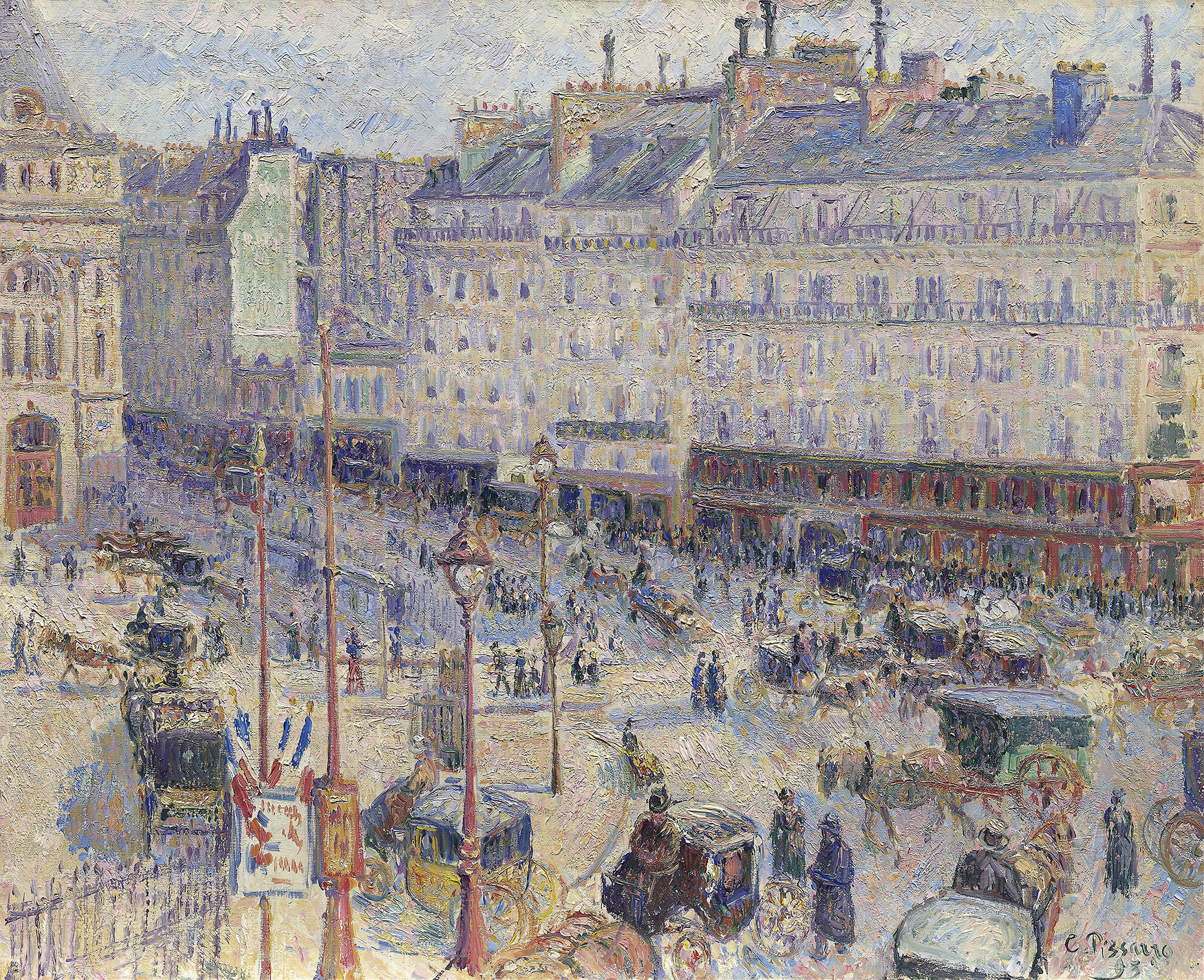 The Place du Havre, Paris (1893)