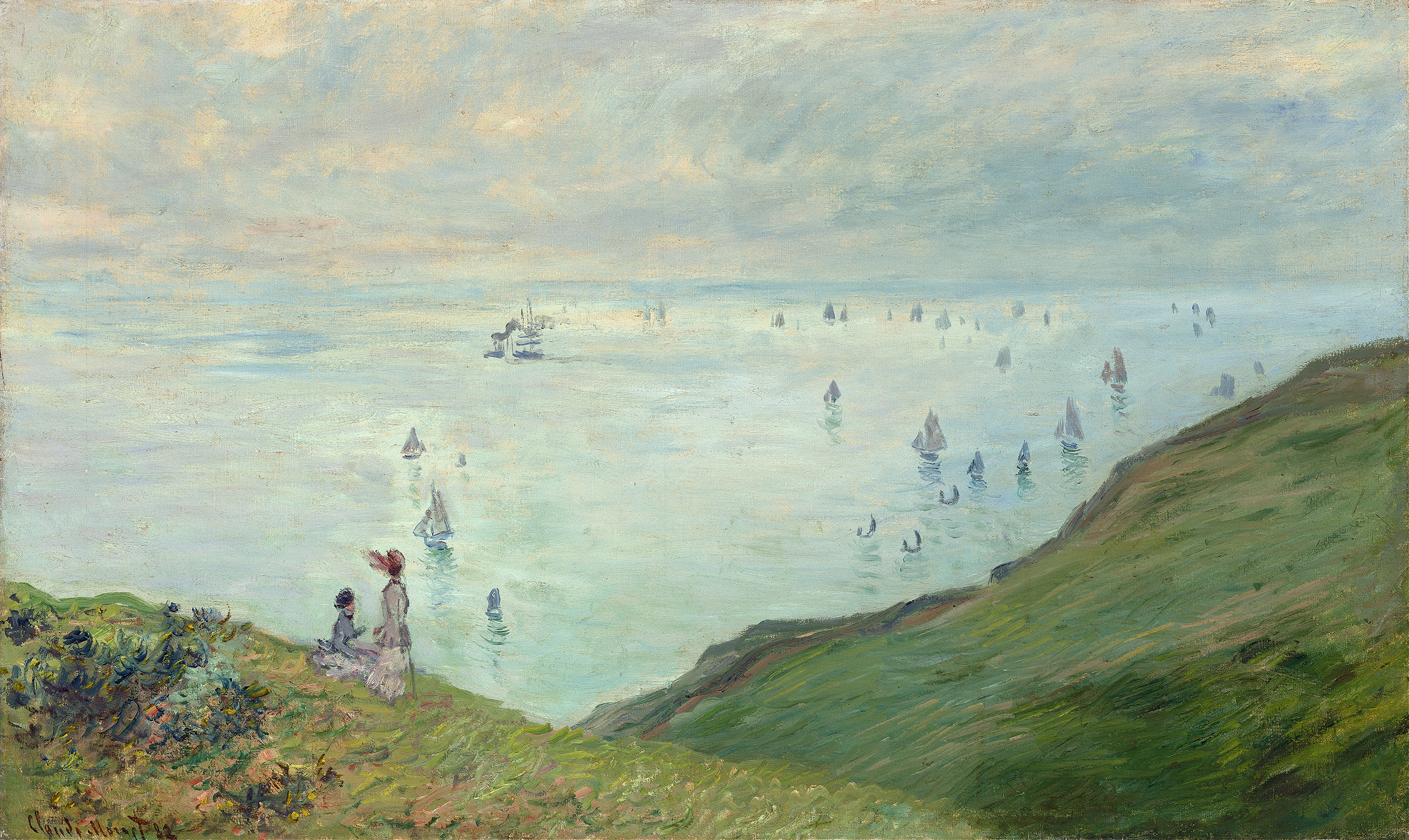 Cliffs at Pourville (1882)