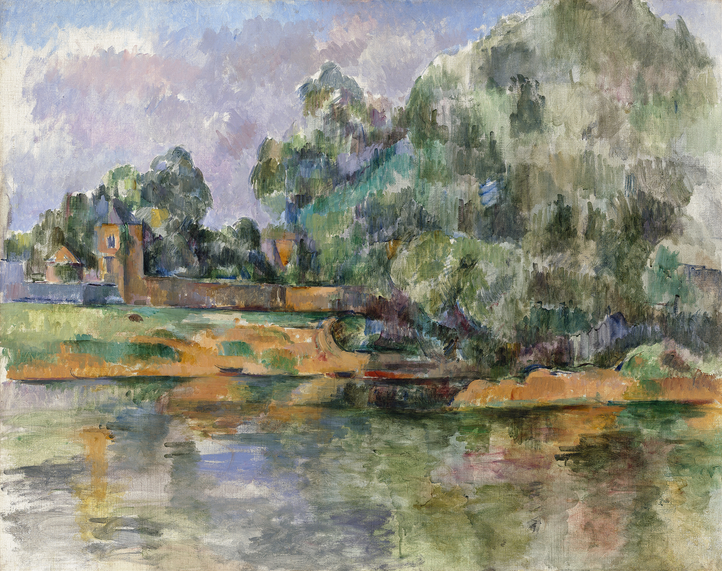 Banks of the Seine at Médan (c. 1885-1890)