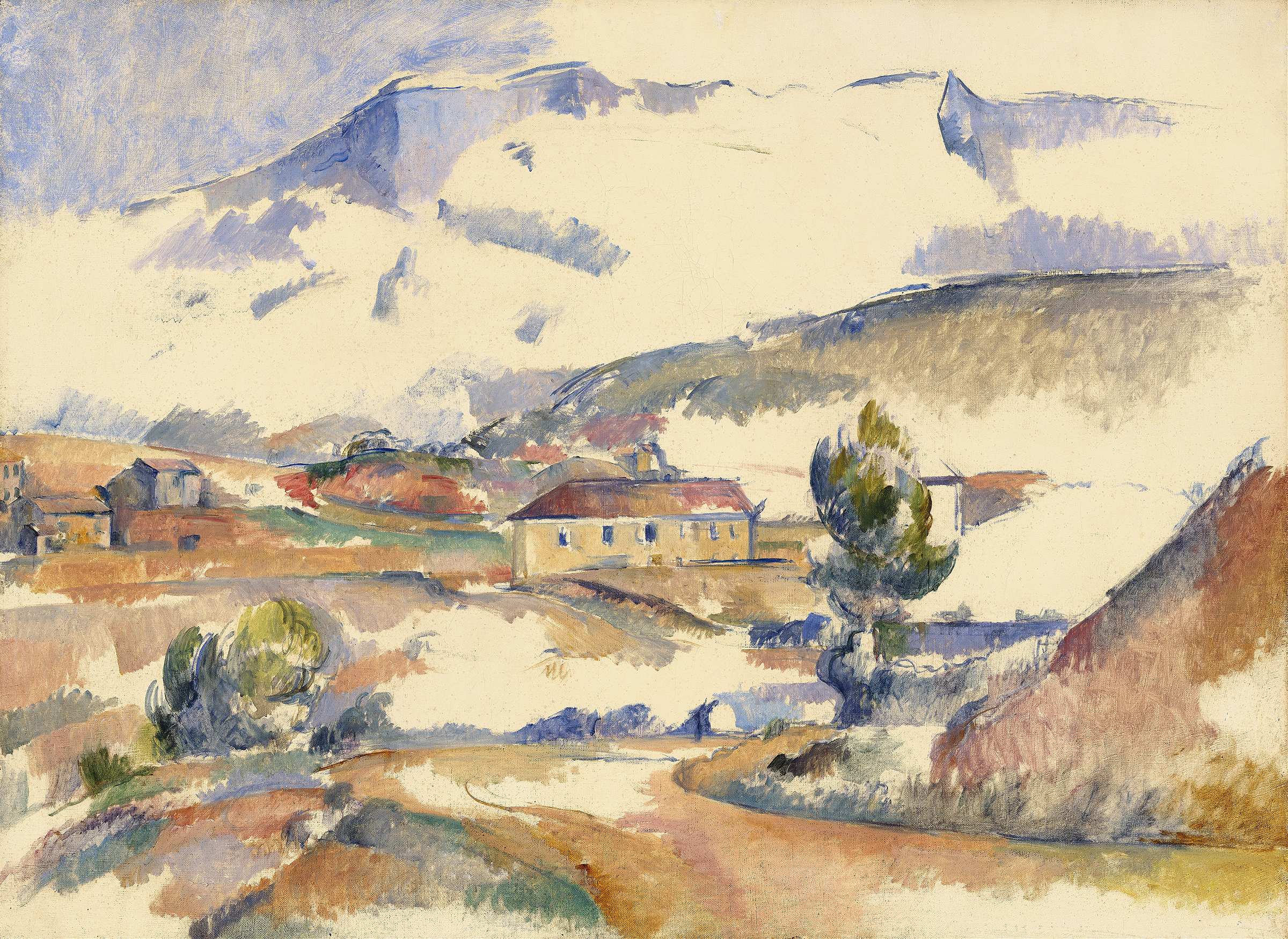 Montagne Sainte-Victoire,from near Gardanne (c. 1887)