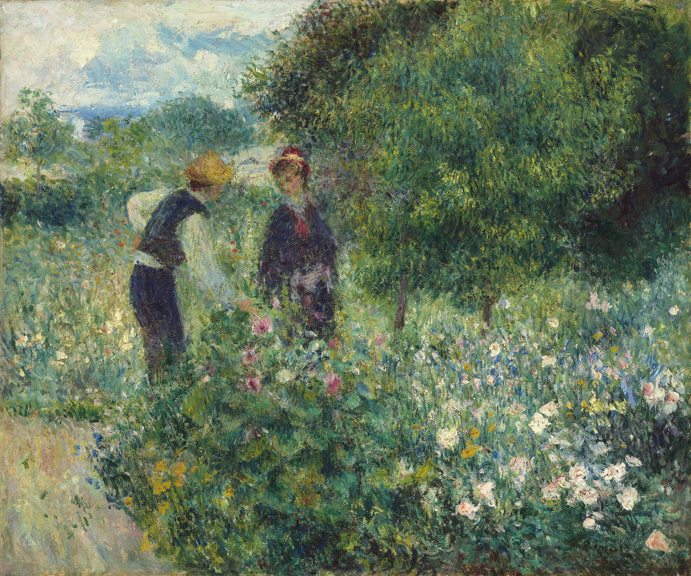 Picking Flowers (1875)