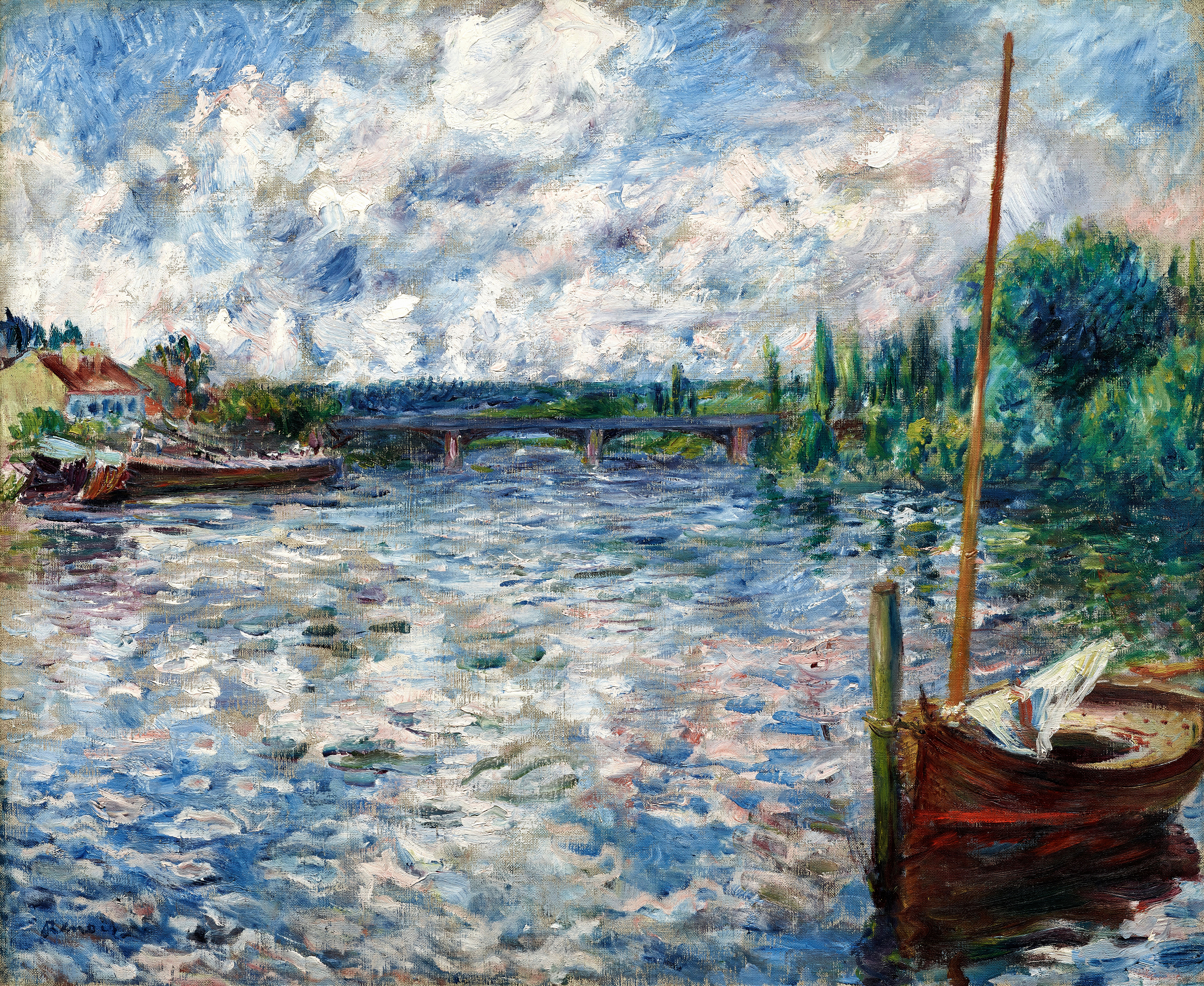 The Seine at Chatou (1874)