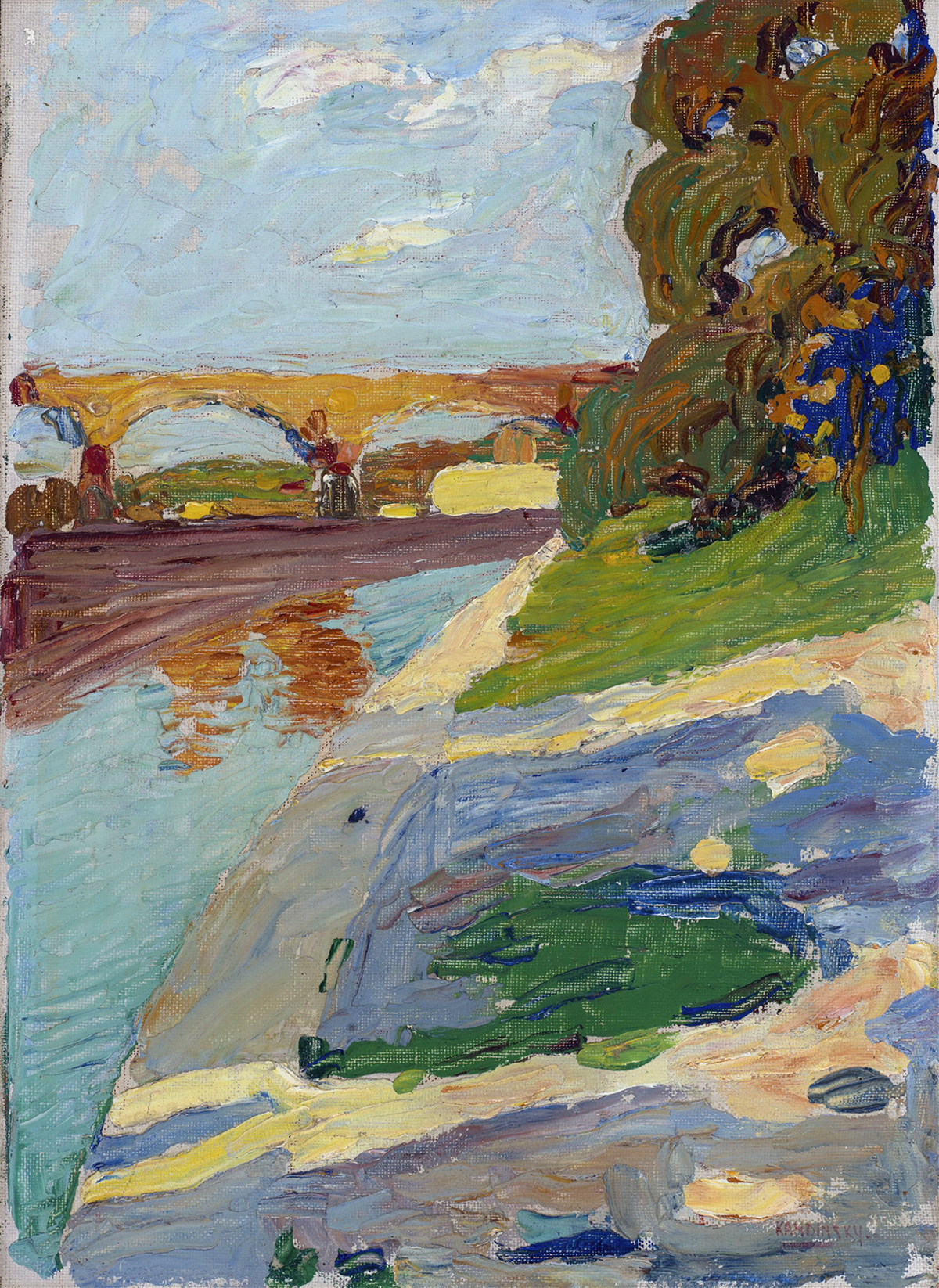 Munich – The Isar (1901)