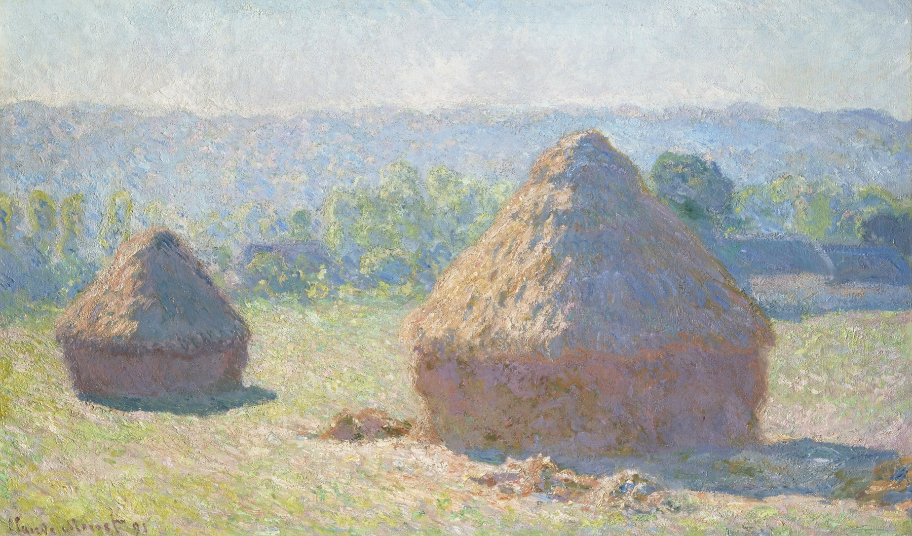 Haystacks, end of Summer (1891)