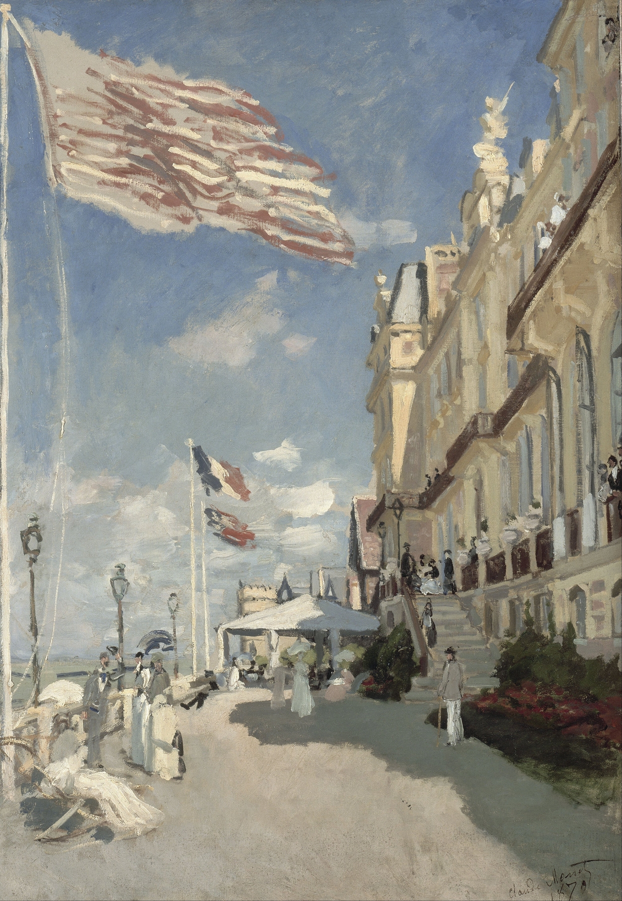 Hôtel des roches noires. Trouville (1870)