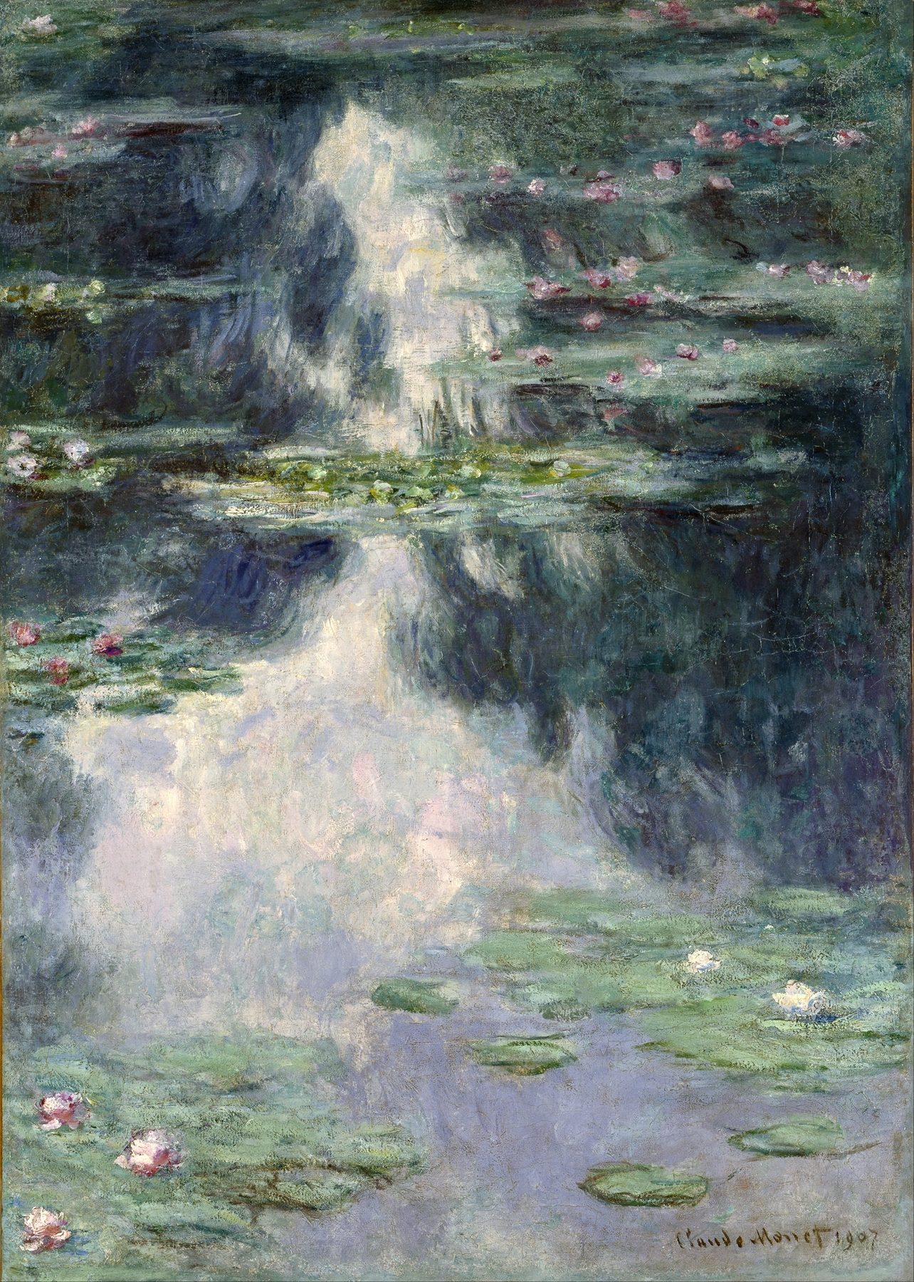 Pond with Water Lilies (1907)