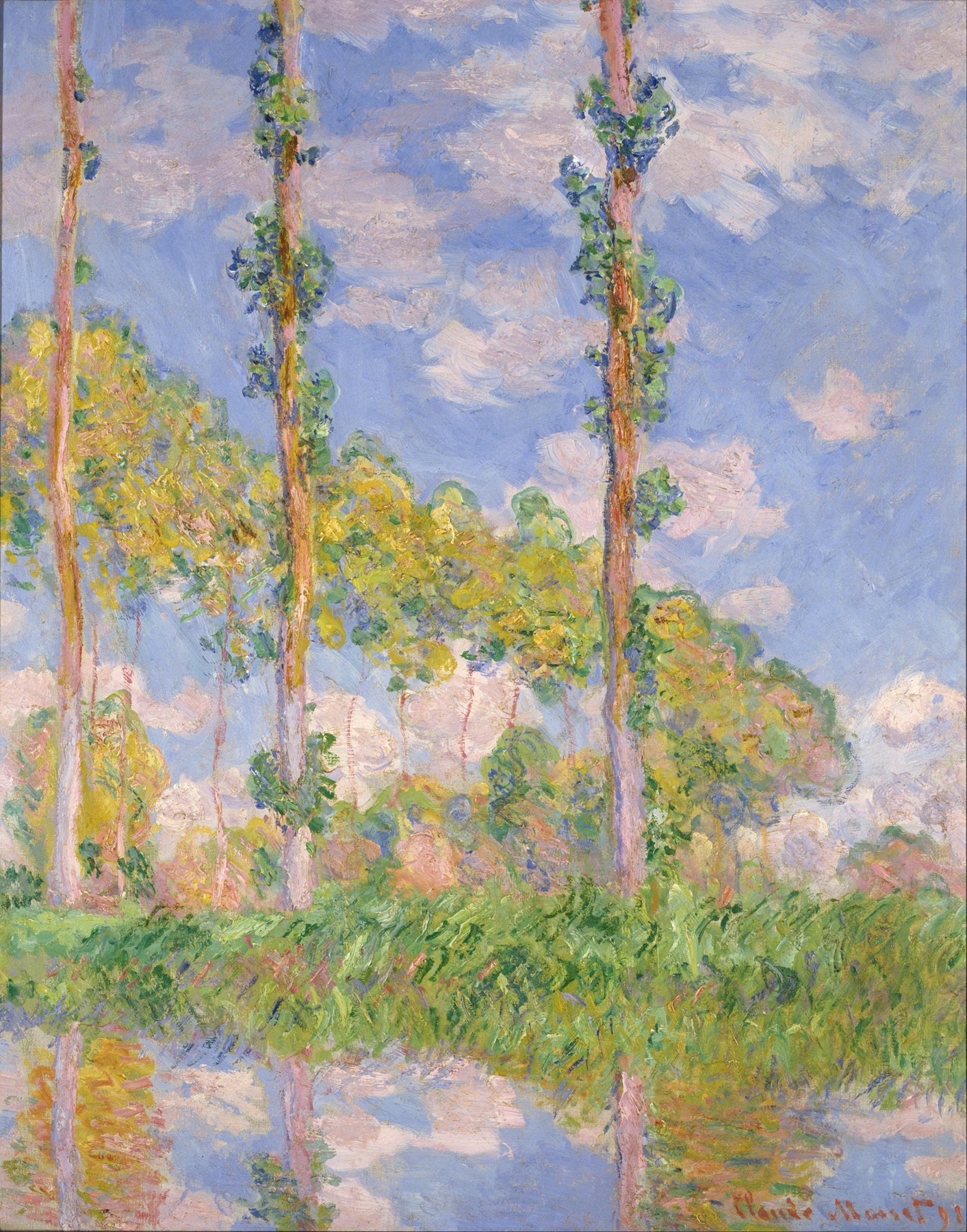 Poplars in the Sun (1891)