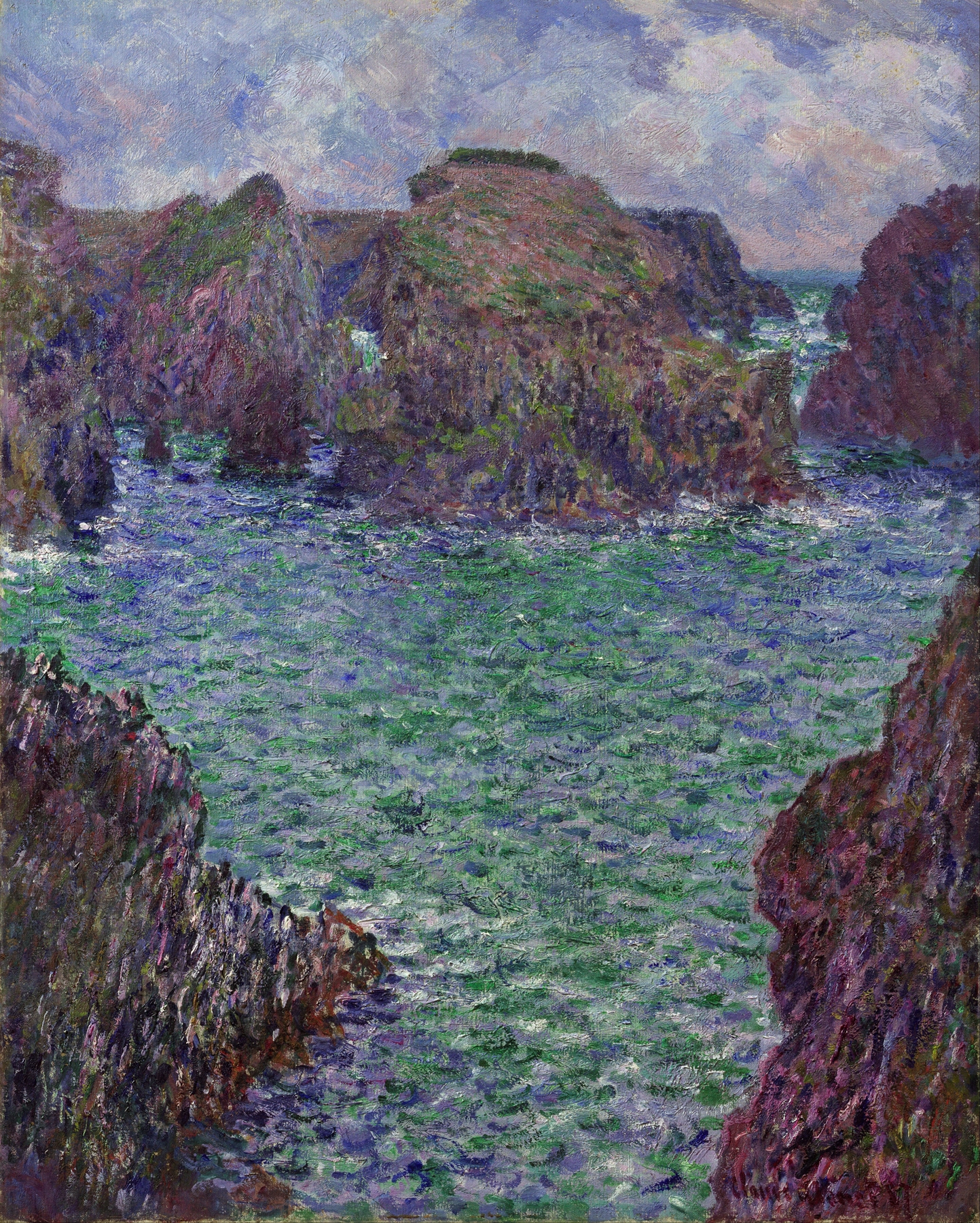 Port-Goulphar, Belle-Île (1887)