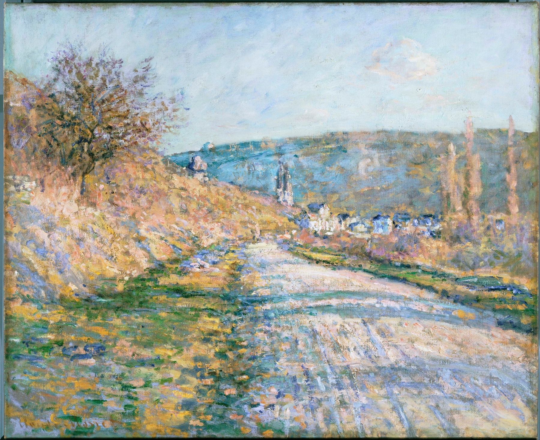 The Road to Vétheuil (1879)