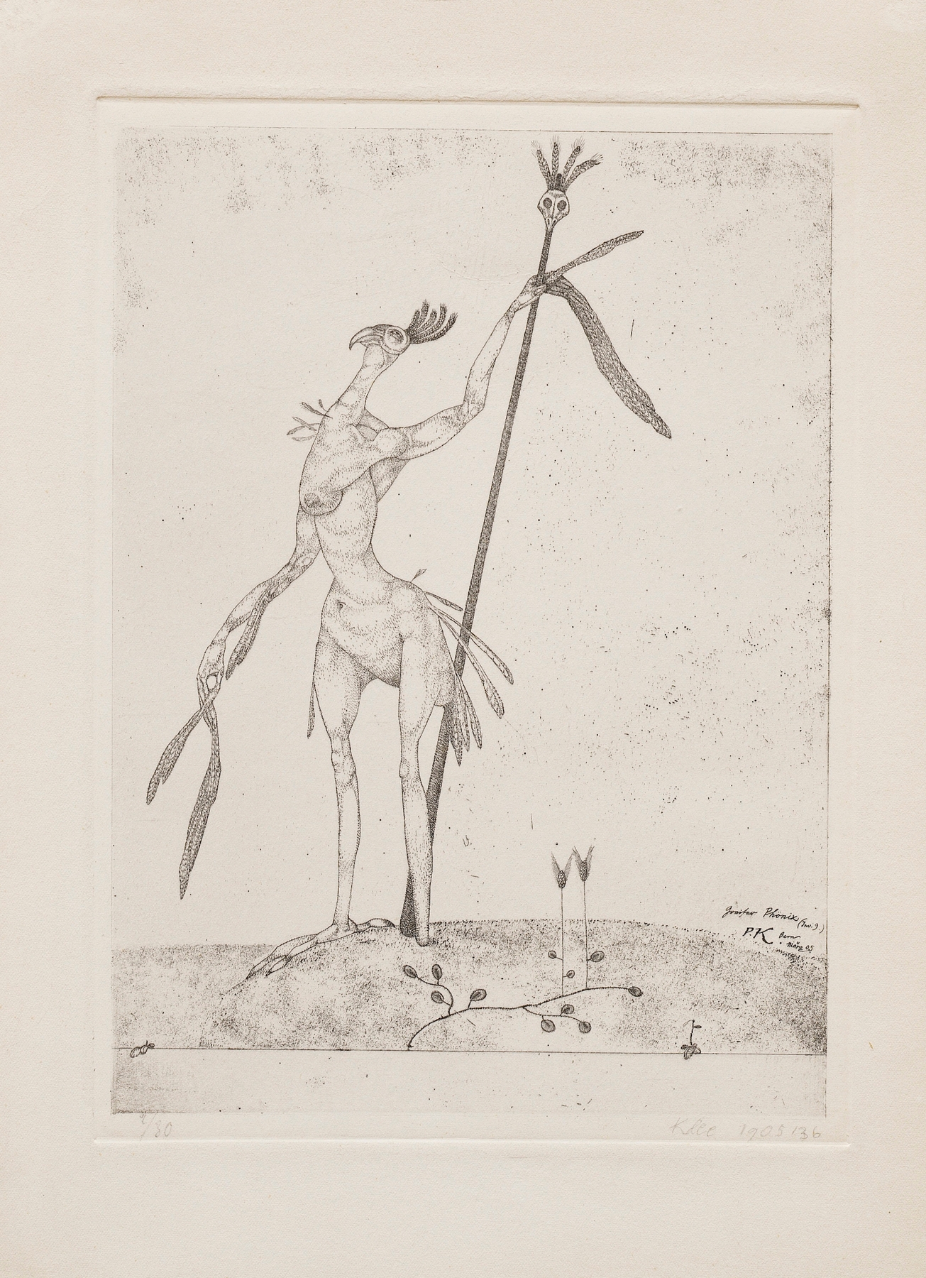 Aged Phoenix (Invention 9) (1905)