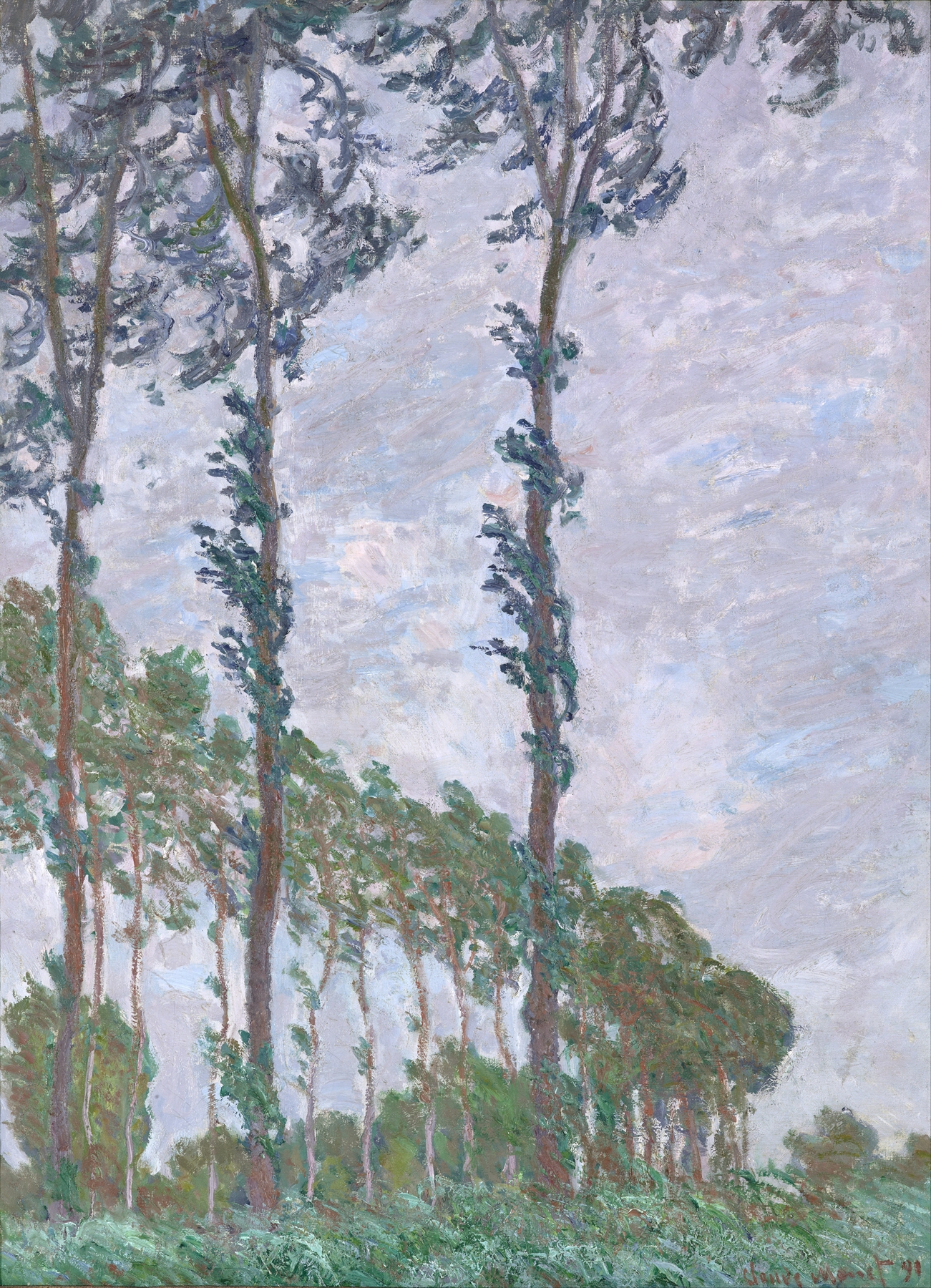 Wind Effect, Series of The Poplars (1891)