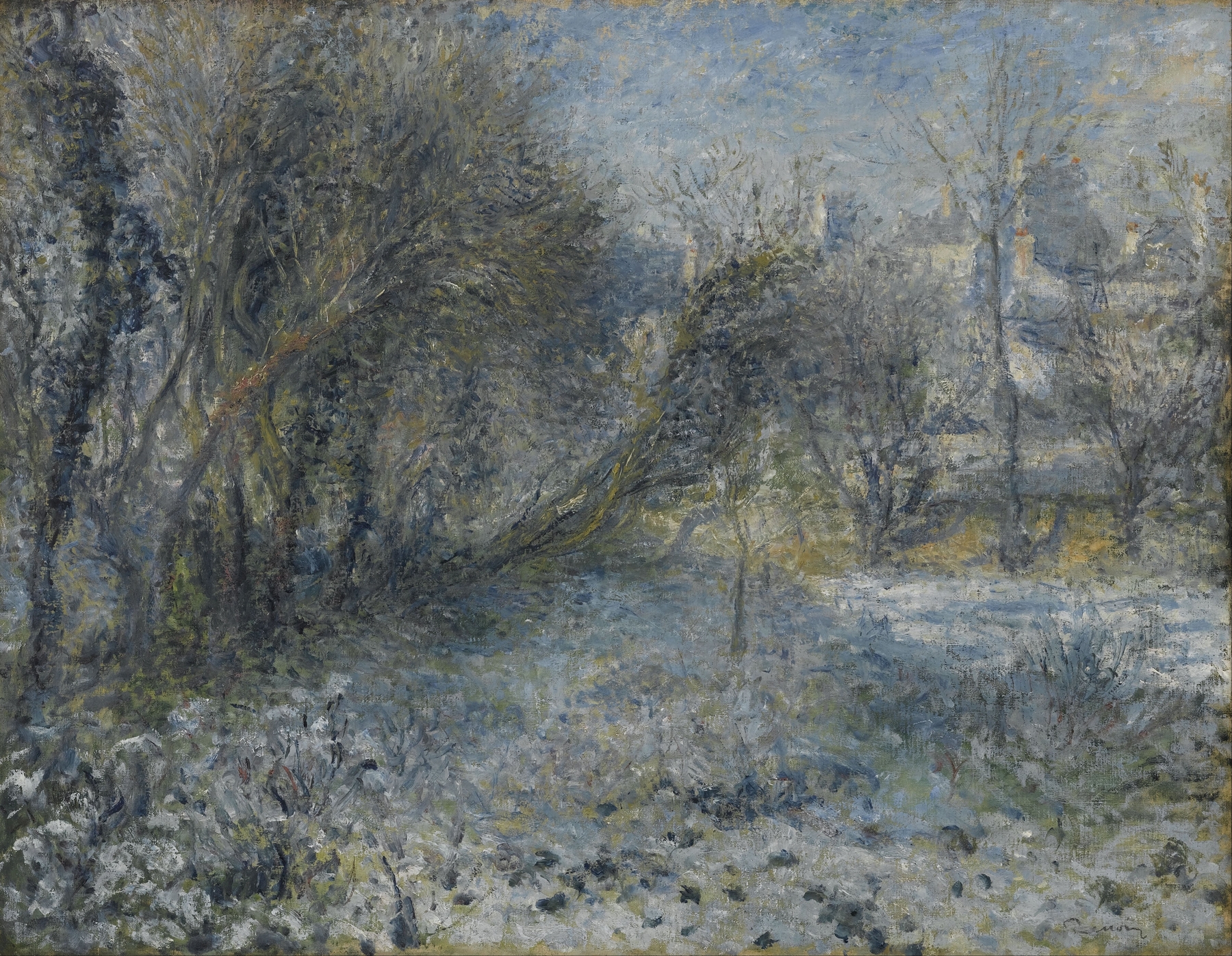 Snow-covered Landscape (1875)