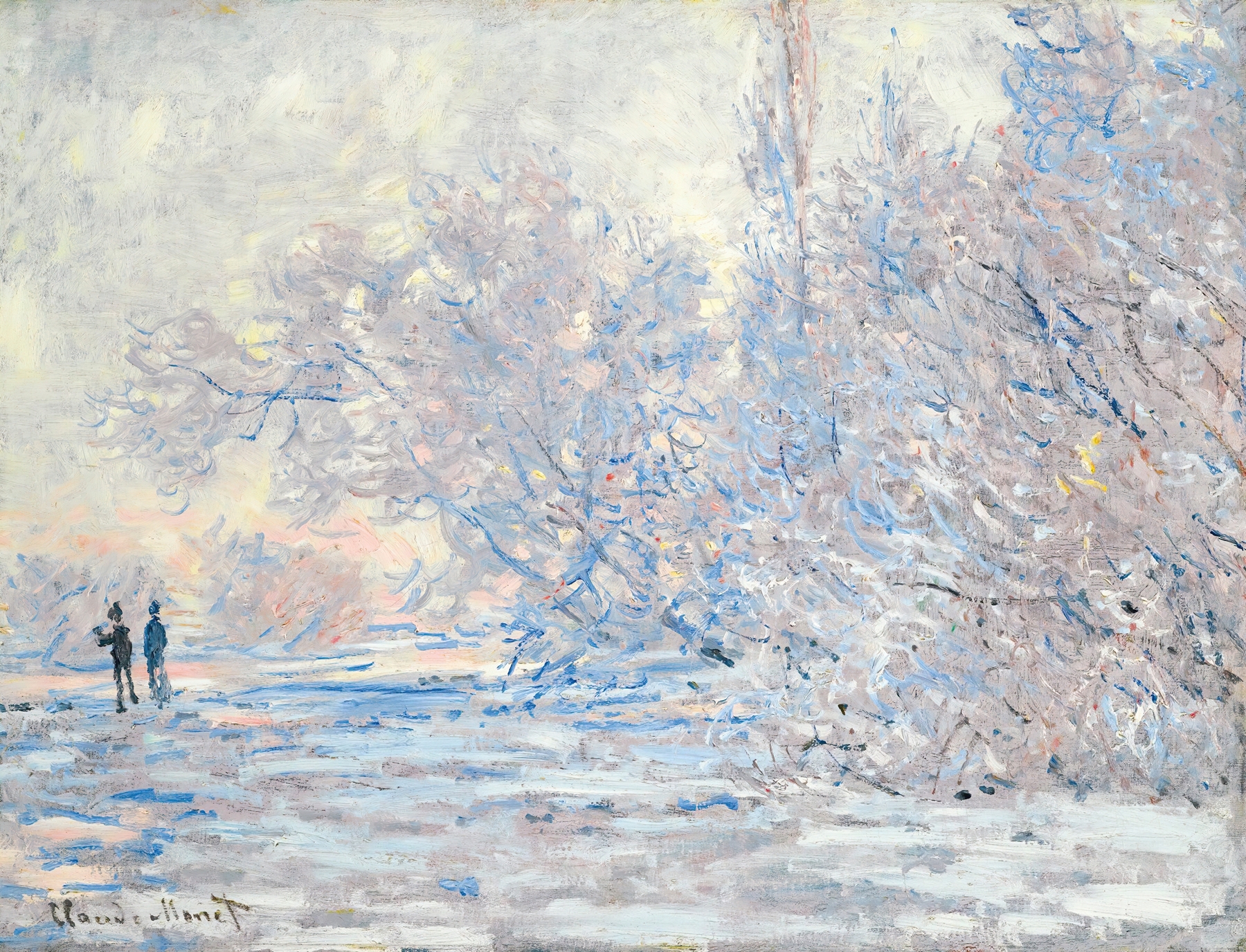 Le Givre À Giverny (1885)