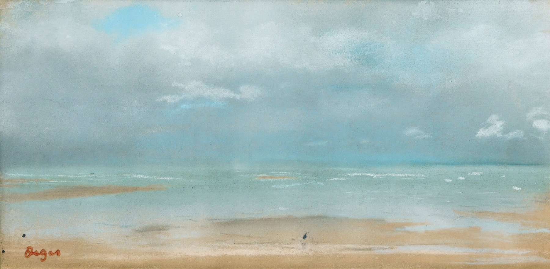 Plage À Marée Basse (1869)