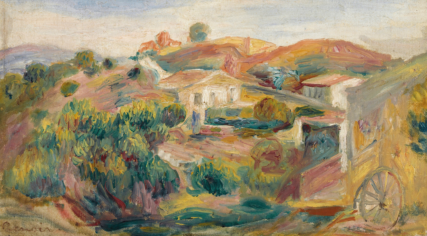 Paysage Avec Maisons (circa 1911)