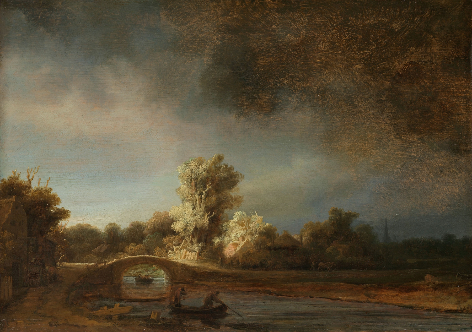 Landscape with a Stone Bridge (c. 1638)