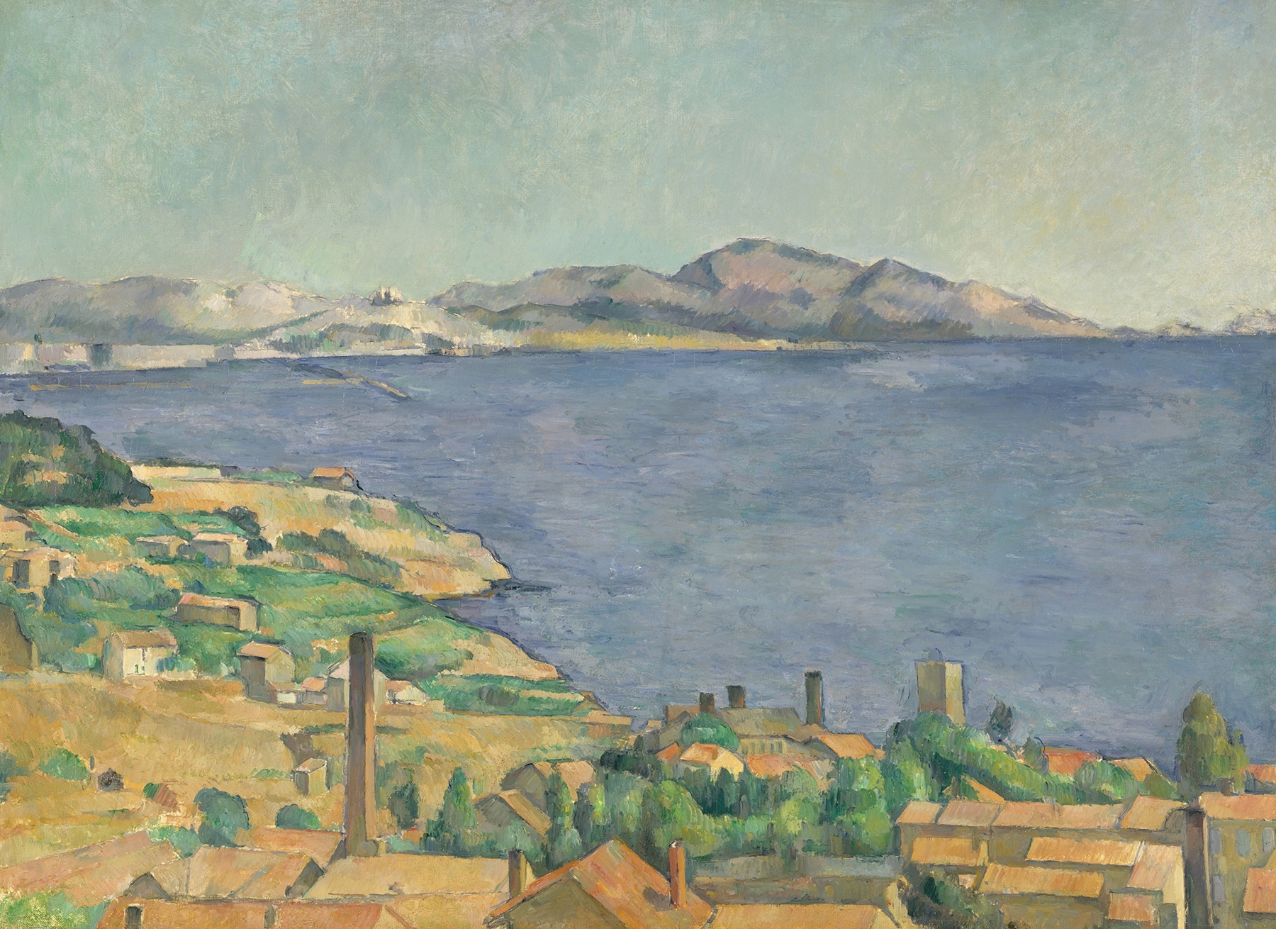 The Gulf of Marseilles Seen from L’Estaque (ca. 1885)