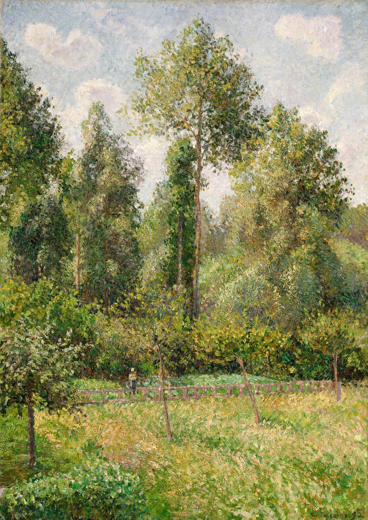 Poplars, Éragny (1895)