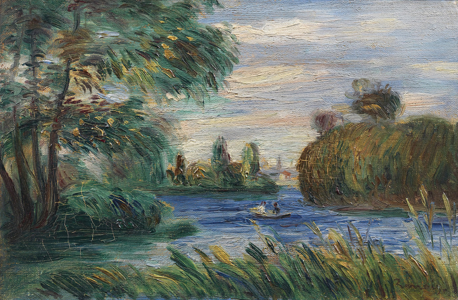 River Landscape (c.1890)