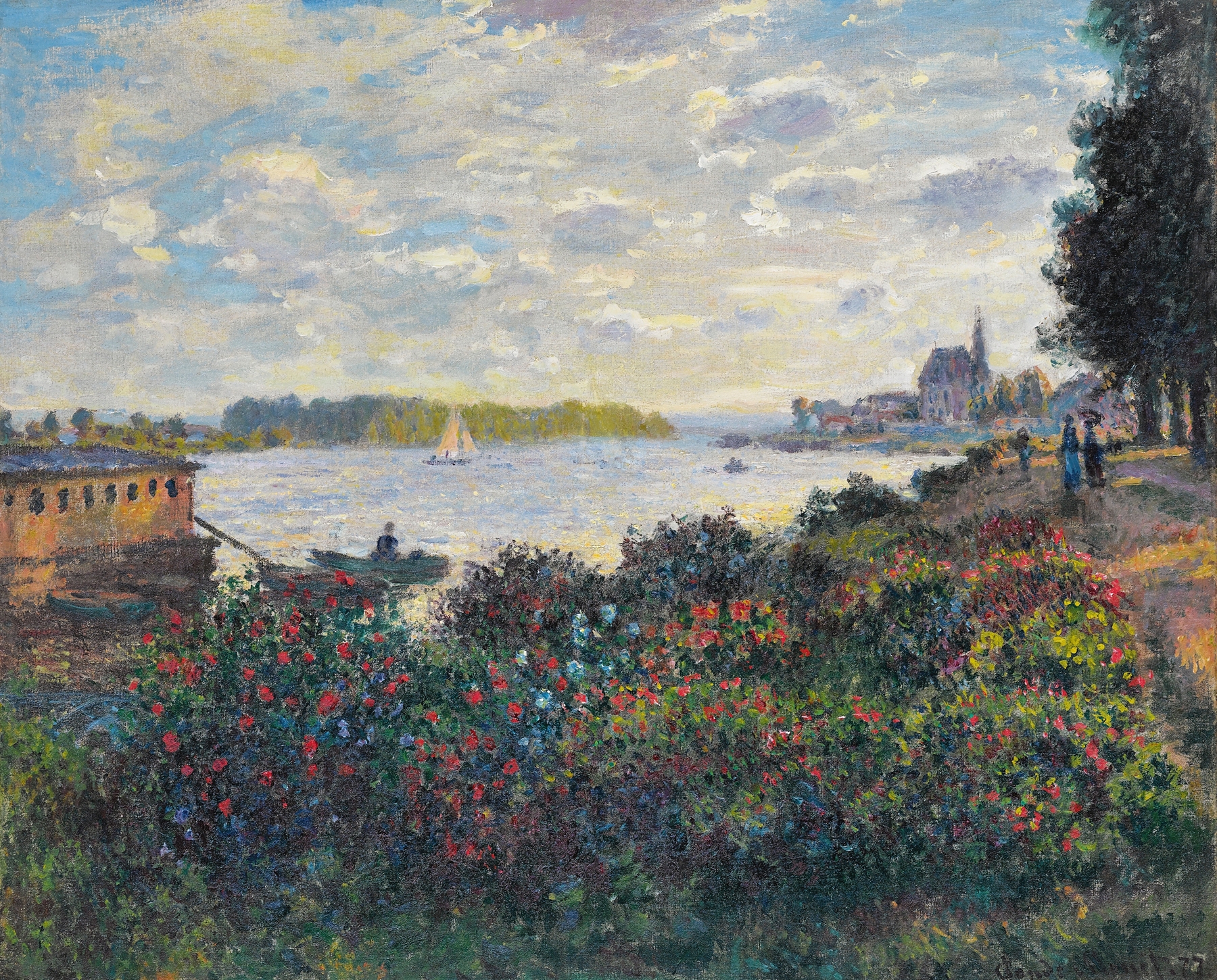 La Seine À Argenteuil (1877)