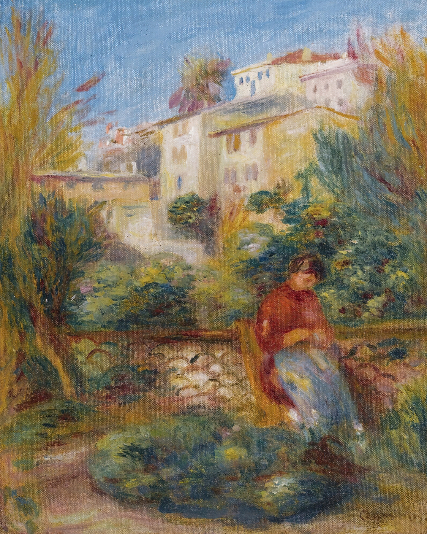 La Terrasse À Cagnes (circa 1908)